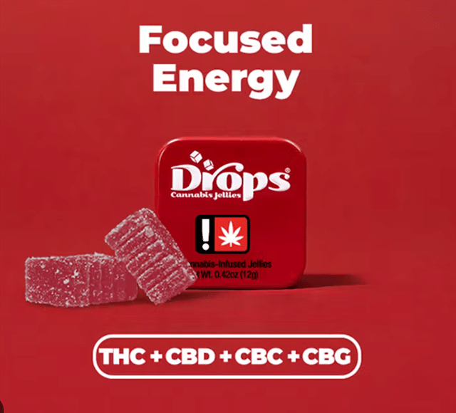 Cranberry Focused Energy Gummies 2-Pk 100mg