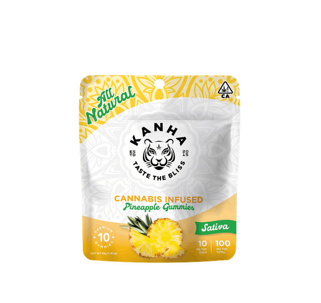 Pineapple | Classic | Sativa | 100mg THC | 10-pack