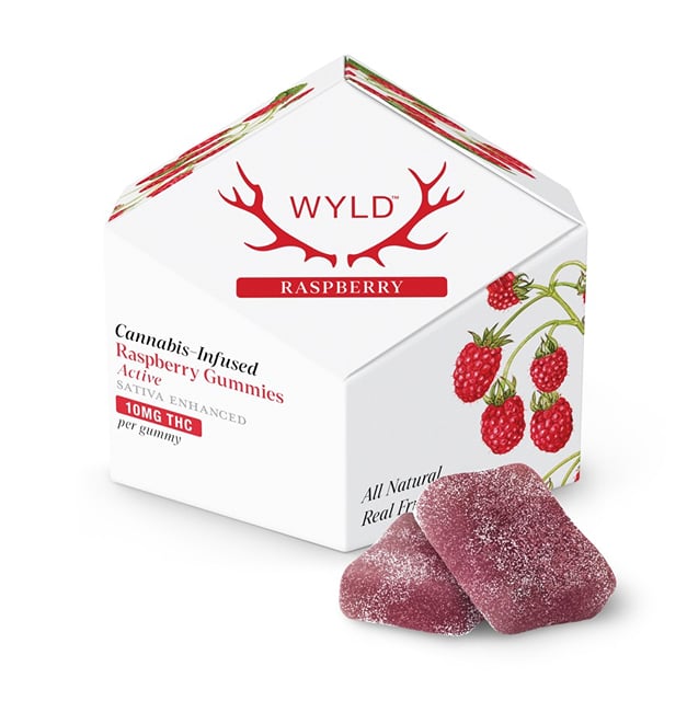 RASPBERRY GUMMIES | SATIVA | WYLD
