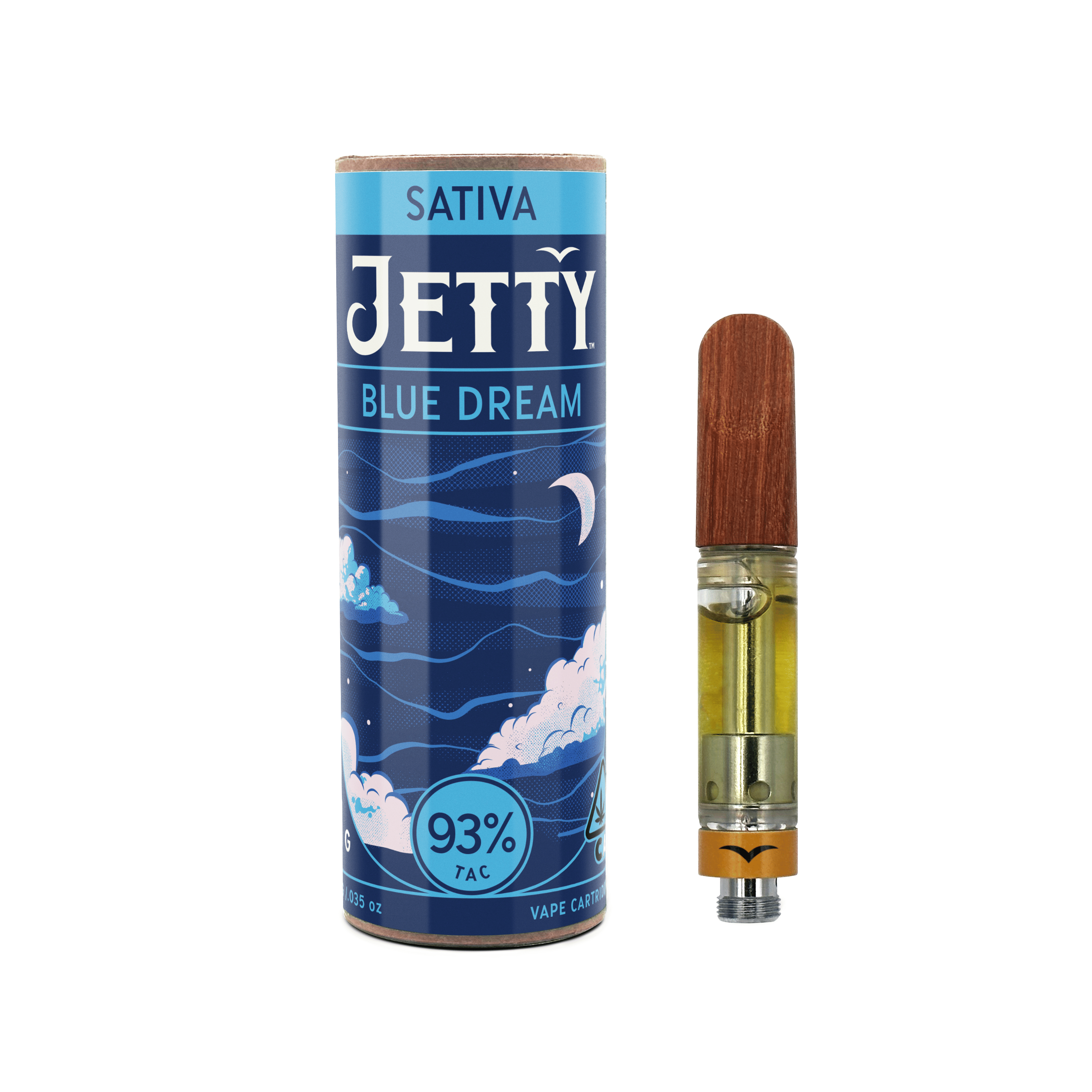 Blue Dream High THC  Cartridge - 1g - Jetty Extracts -  - $35 - Cartridges / Pods