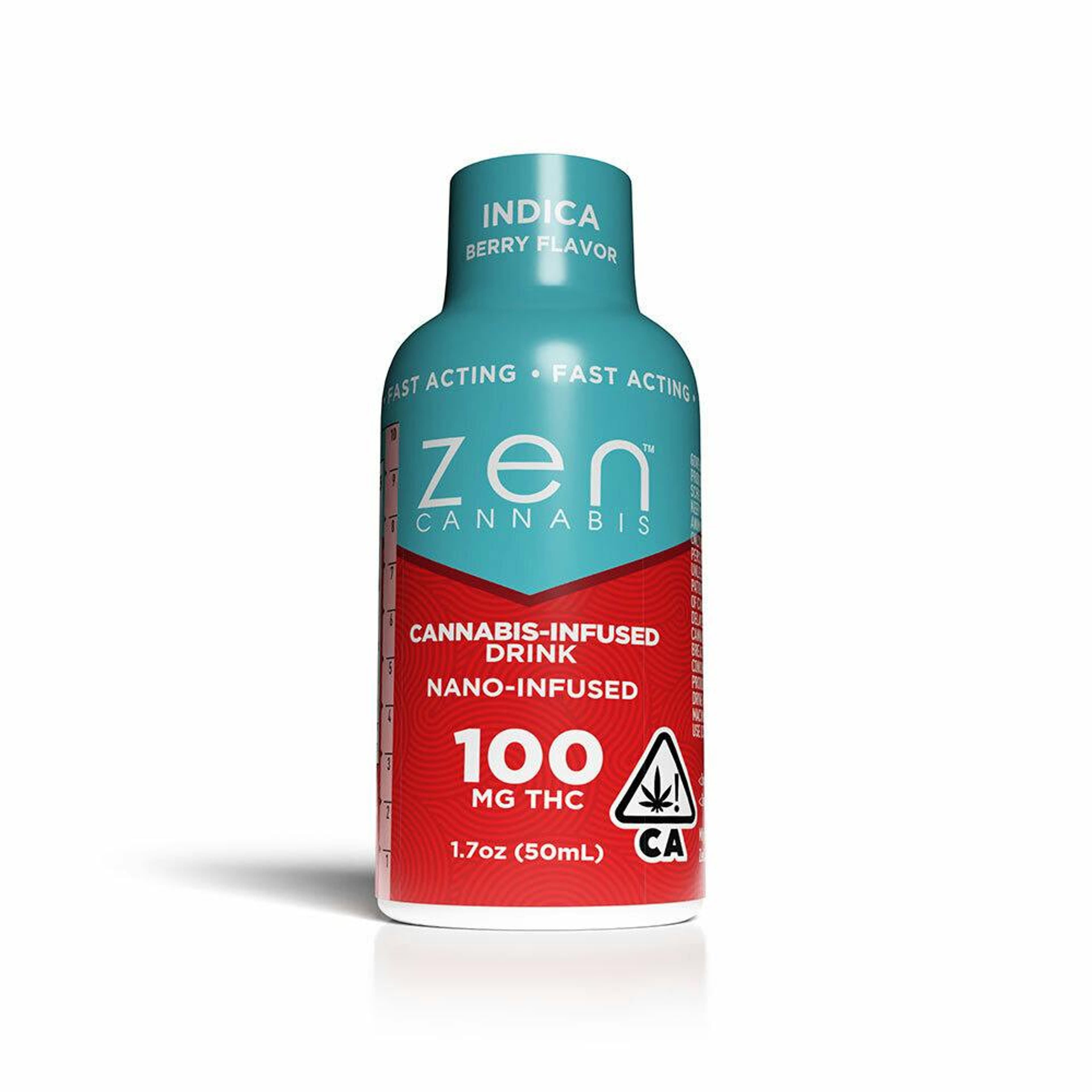 Indica Berry | Nano Infused Drink 1.7oz - 100mg - Zen Cannabis - - $10 - Beverages/Drinks