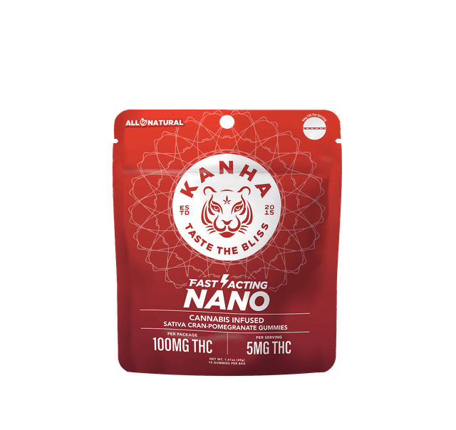 Cran Pomegranate - Kanha NANO Sativa 100mg 20pieces