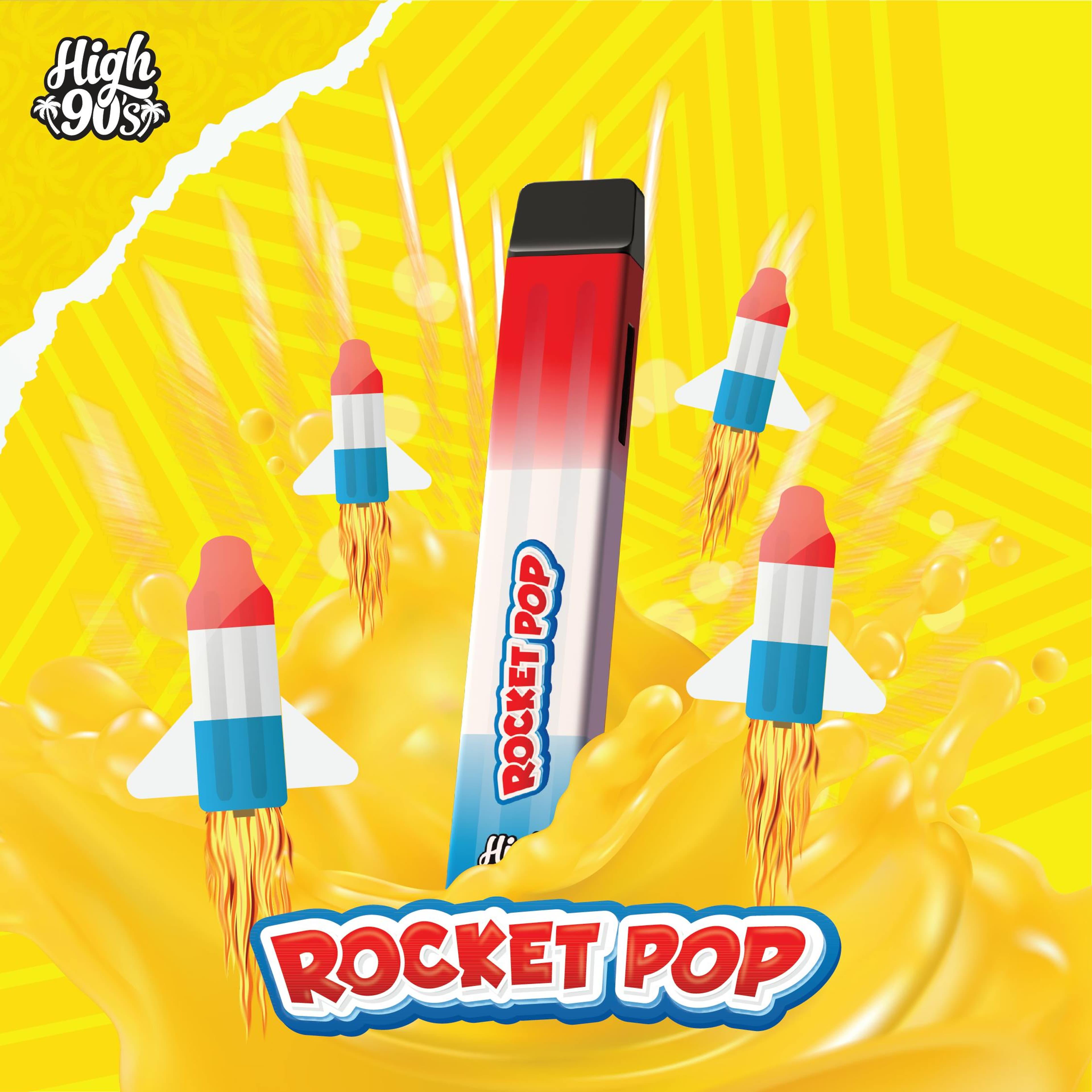 High 90's | 1g - Rocket Pop - AIO - Hyrbid - High 90's - - $25 - All-In-Ones