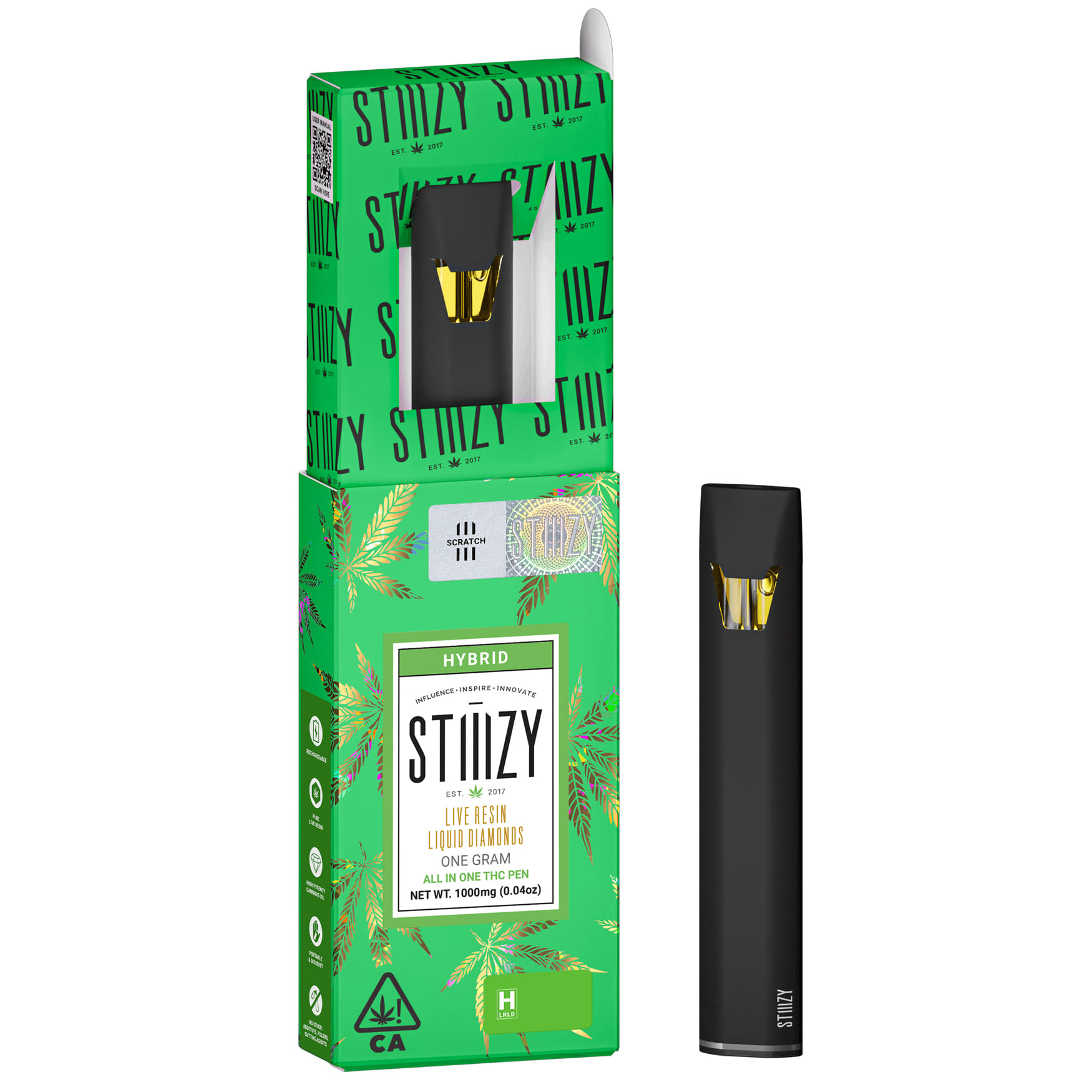 Lemon Cherry Gelato (H) 1g AIO LR Liquid Diamonds B2G1 EVERYDAY **SPECIAL PRICING** - Stiiizy - Lemon Cherry Gelato (H) - $25.50 - Vape Cartridge