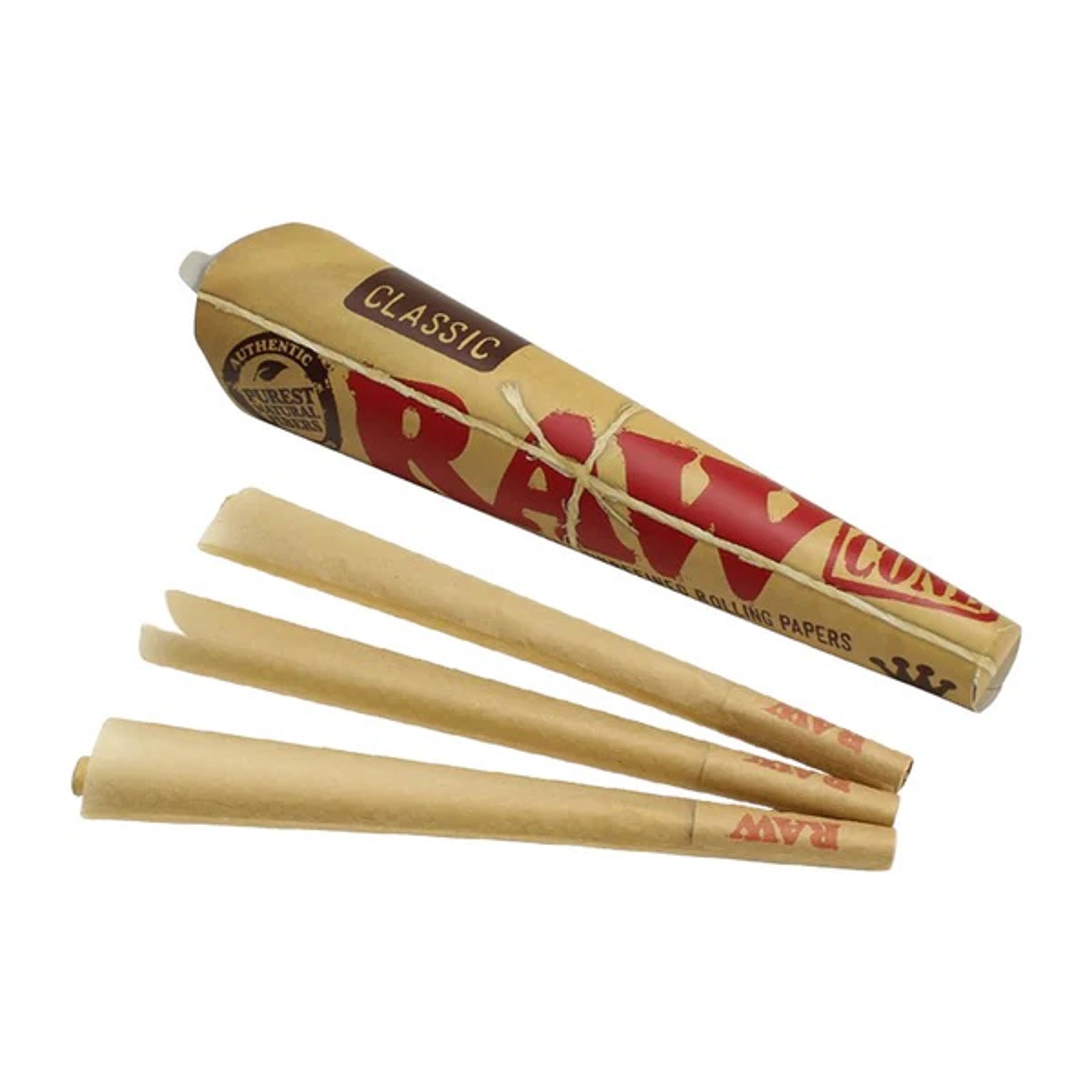 King Size Cones 3pk | Paper Cones - RAW - - $3 - Accessories