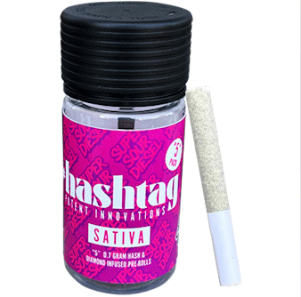 #Hashtag: Super Sour Diesel - 5-Pack Infused Pre-Roll - #hashtag -  - $35 - Pre-Rolls