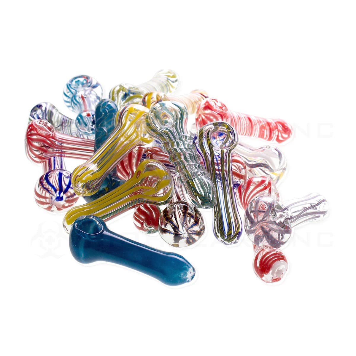 Small Swirl Spoon | Glass Pipe - Biohazard -  - $4 - Accessories