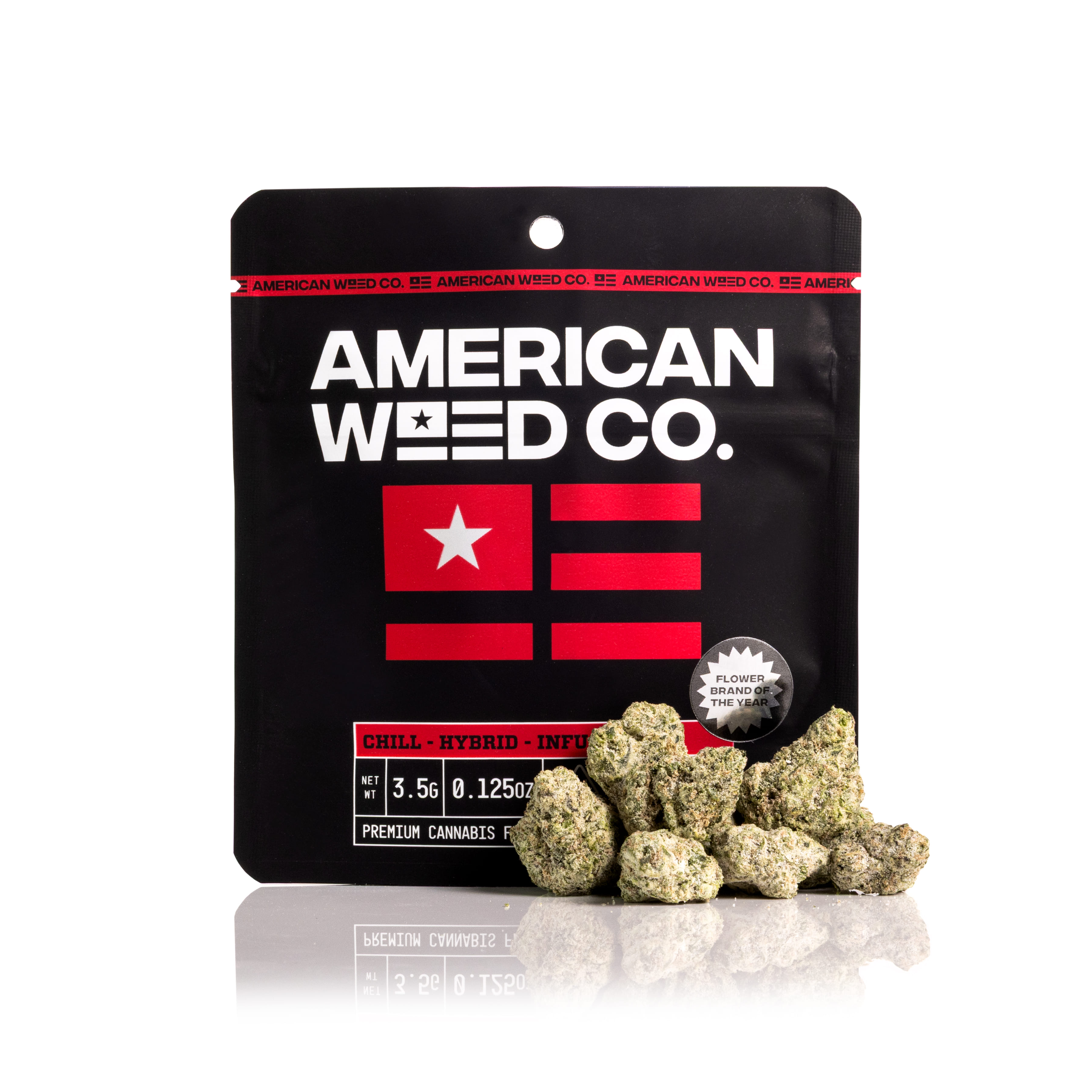 Apples & Bananas Infused Flower - American Weed Co. - Eighth - $28 - Flowers