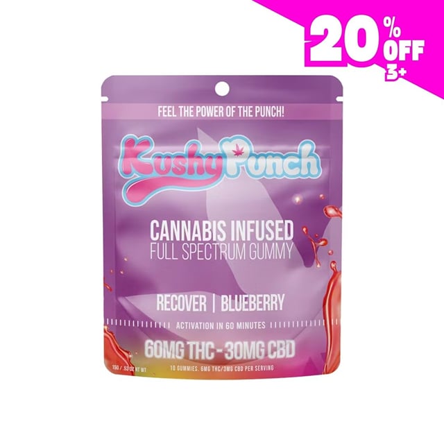 Originals Gummy 100mg - Recover | Blueberry 60:30 THC:CBD