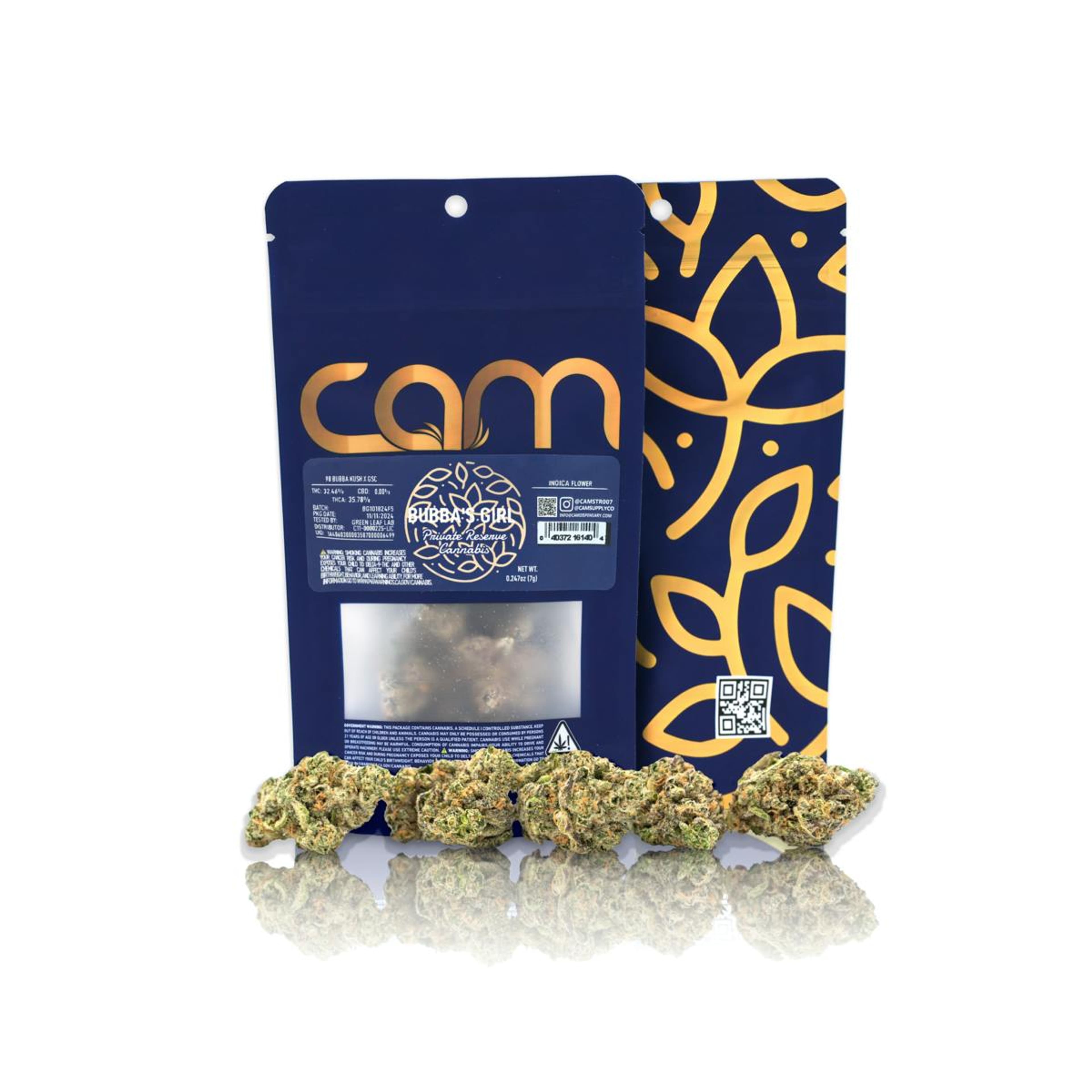 Bubba's Girl 7g - CAM - - $93.75 - Flowers