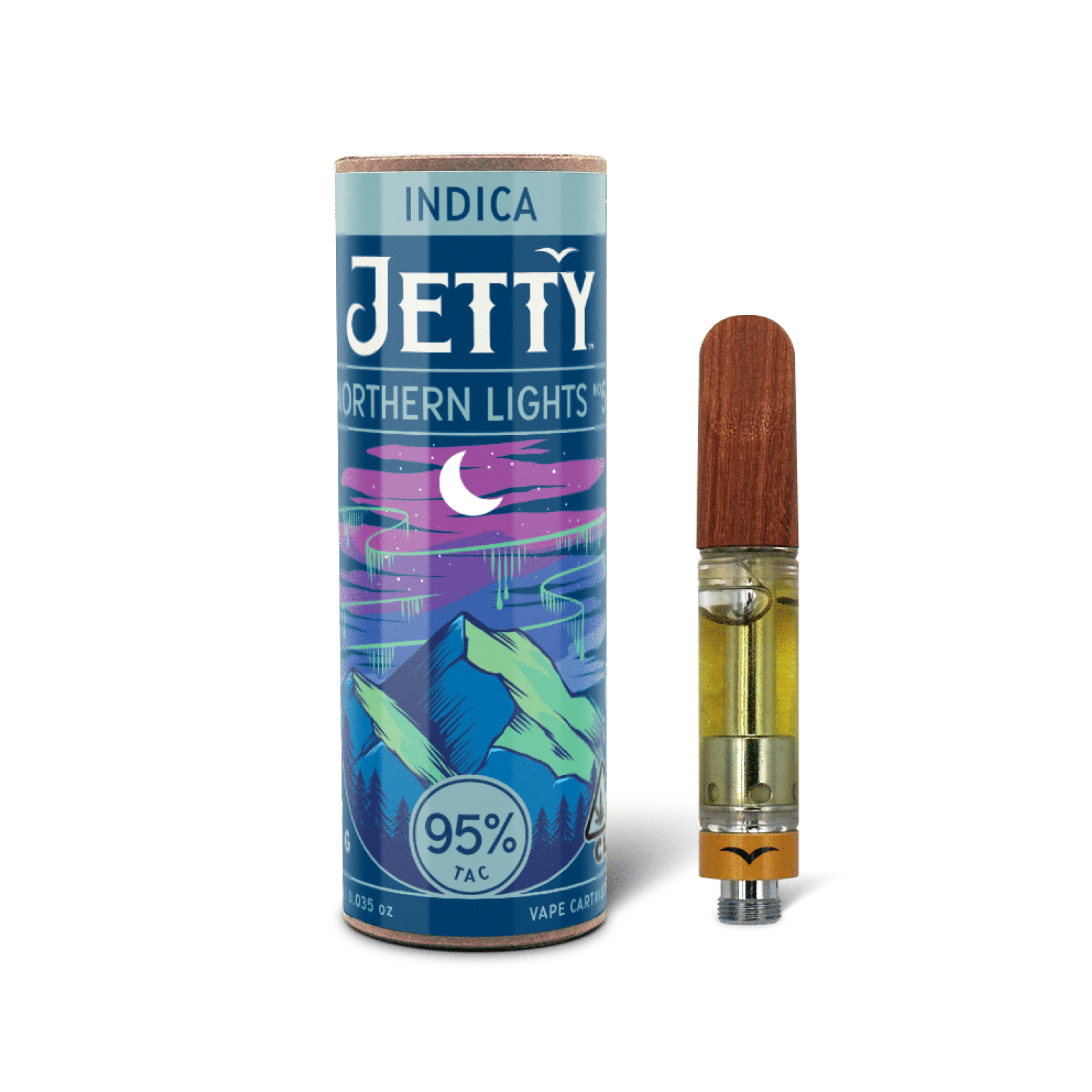 Northern Lights #5 High THC Cartridge - 1g - Jetty Extracts - - $35 - Cartridges / Pods