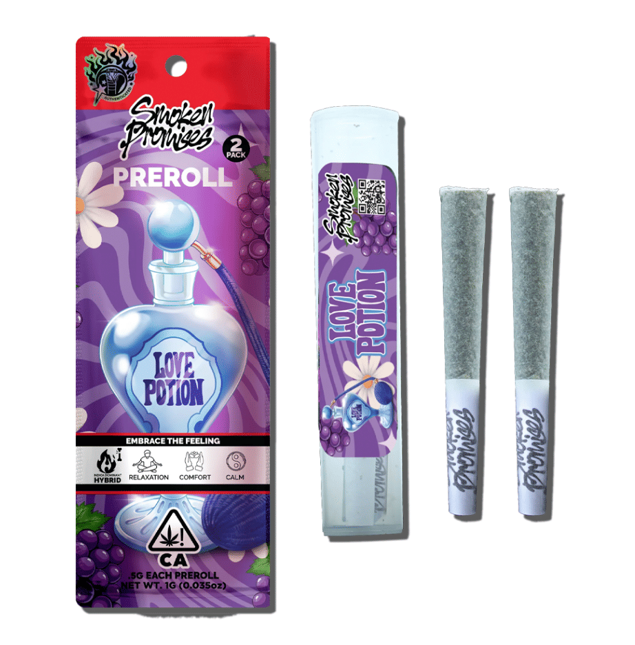 Love Potion 2pk Prerolls - Smoken Promises -  - $9 - Preroll