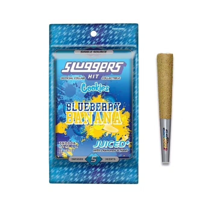 Sluggers Hit — Blueberry Banana