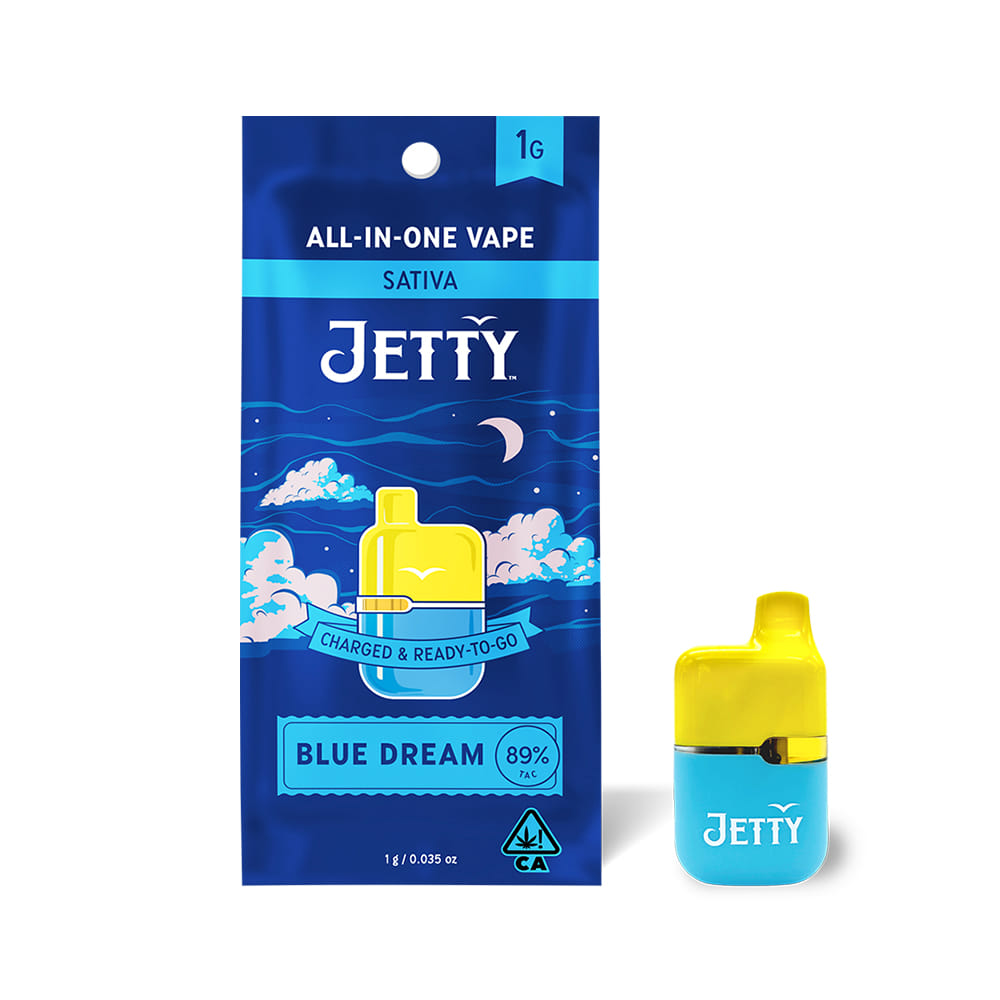 BLUE DREAM Distillate Mini Tank AIO - Jetty -  - $45.05 - Vaporizer