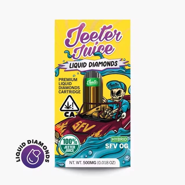 SFV OG 1g Diamonds Cart - Jeeter - null - $25 - Vape Cart