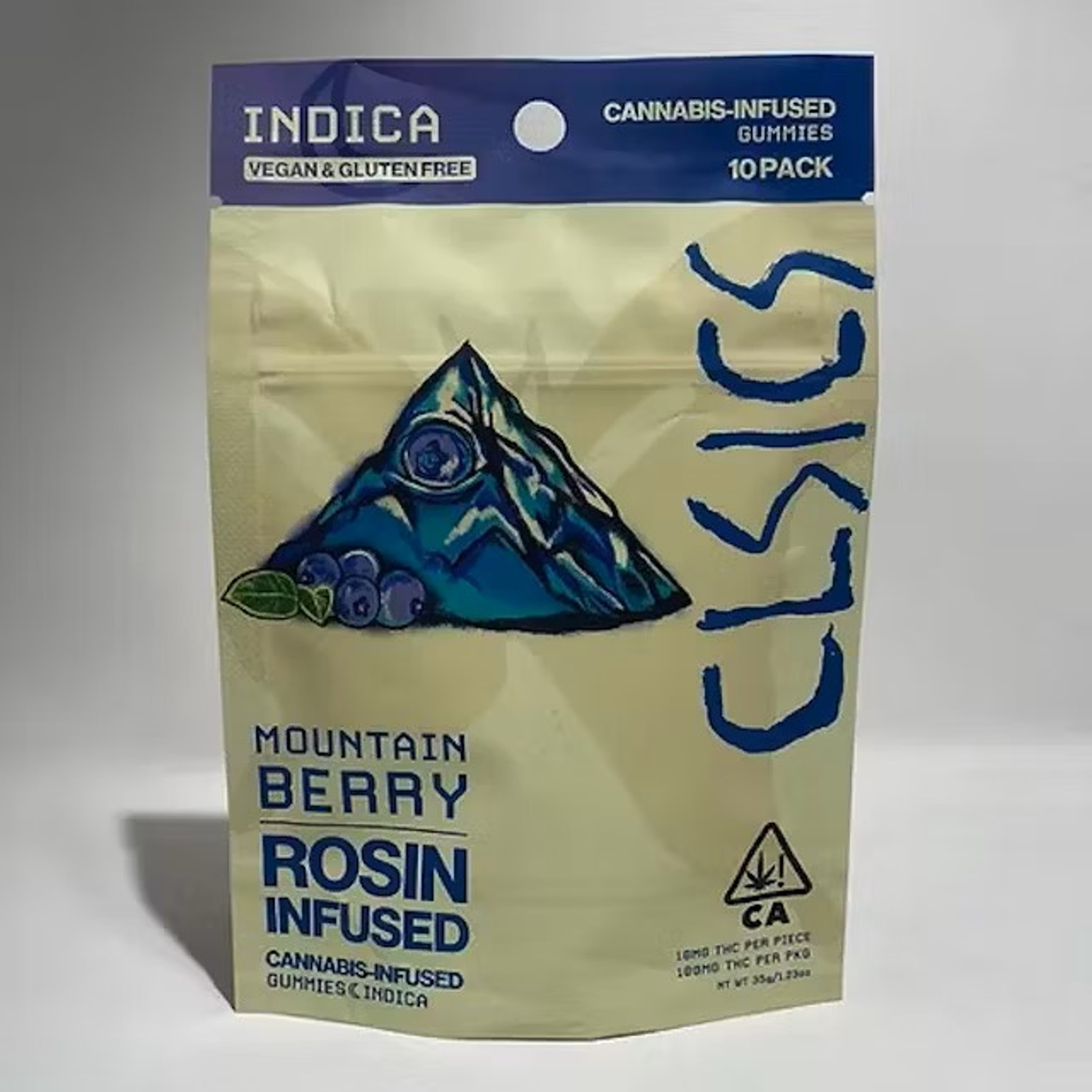 Mountain Berry 100mg Rosin Gummies - CLSICS - null - $20 - Edible