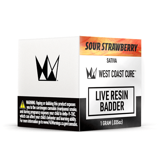 Sour Strawberry | 1g Live Resin Badder