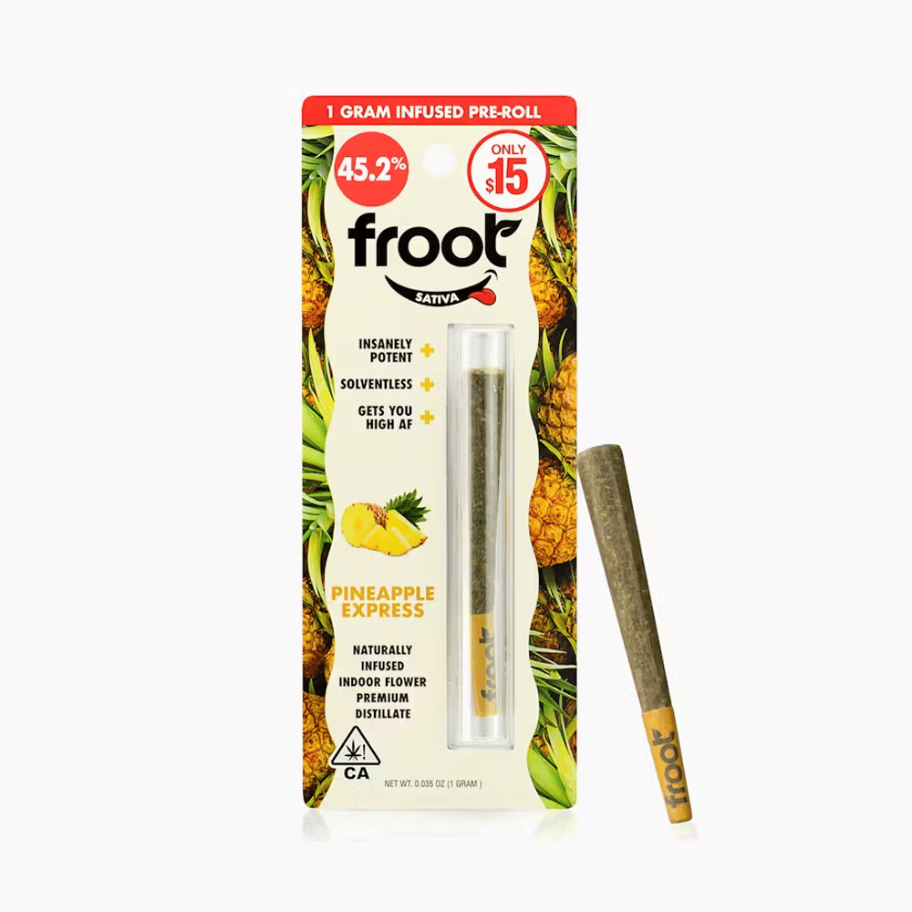 Pineapple Express Infused Pre-Roll (1G) - Froot - (1G) - $15 - Preroll