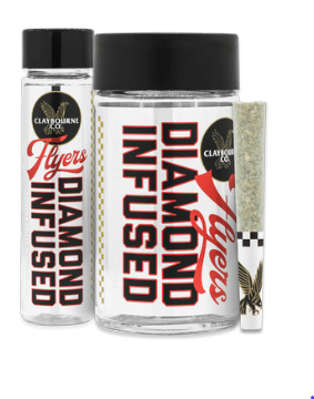 Wedding Cake 2PK Frosted Flyer Prerolls - Claybourne -  - $9.90 - Pre-Rolls