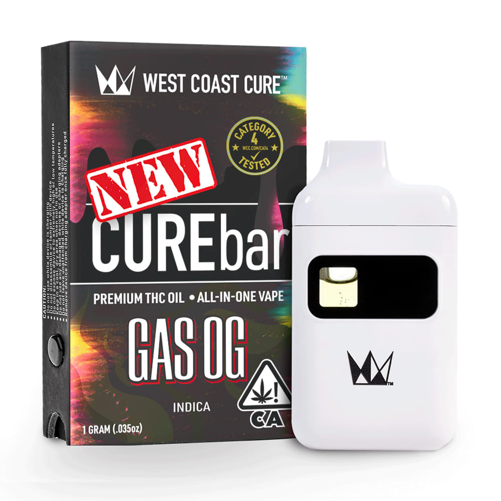 Gas OG (I) AIO - 1g - West Coast Cure - Gas OG (I) - $22.90 - Cartridges