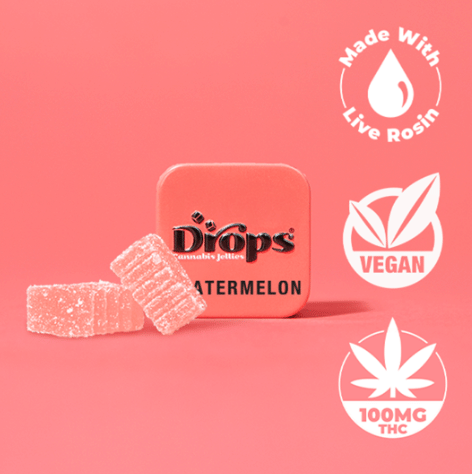 Drops: Watermelon Jellies
