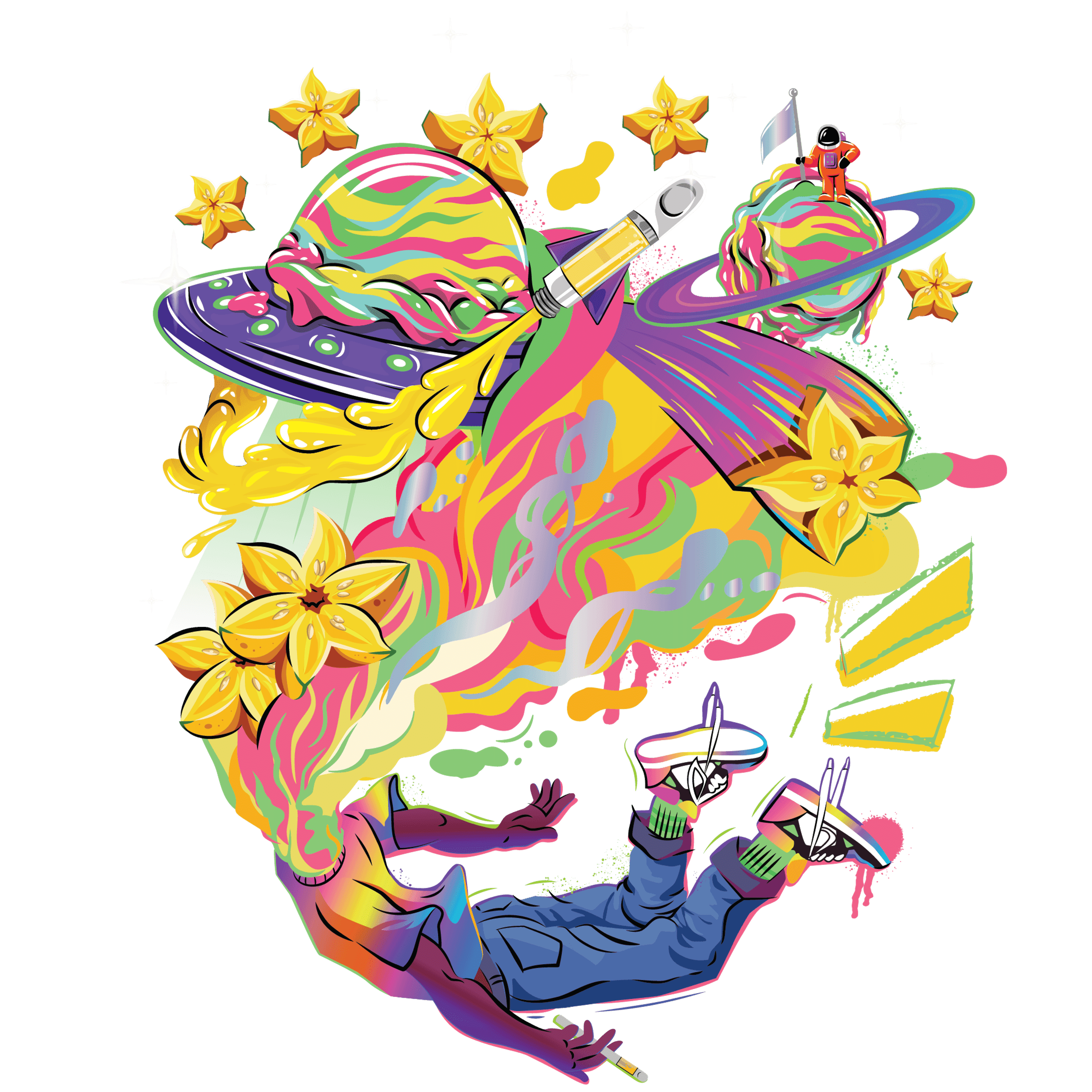 STARFRUIT SHERBERT 1G CART - LOUD+CLEAR - - $21.75 - Vape