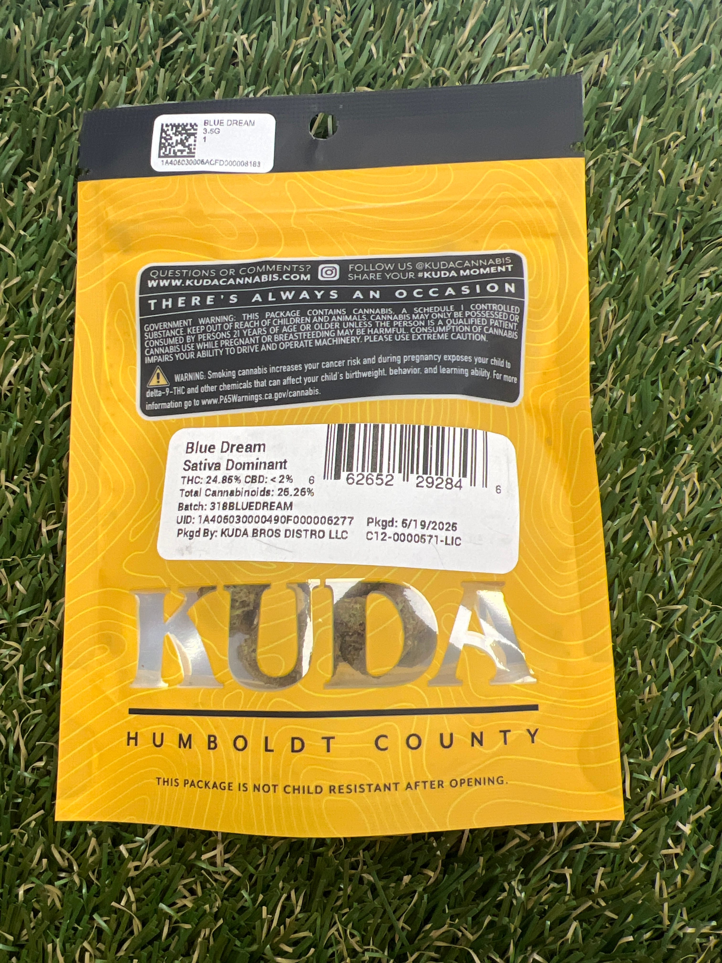 BLUE DREAM 3.5G - Kuda -  - $10.75 - Flower