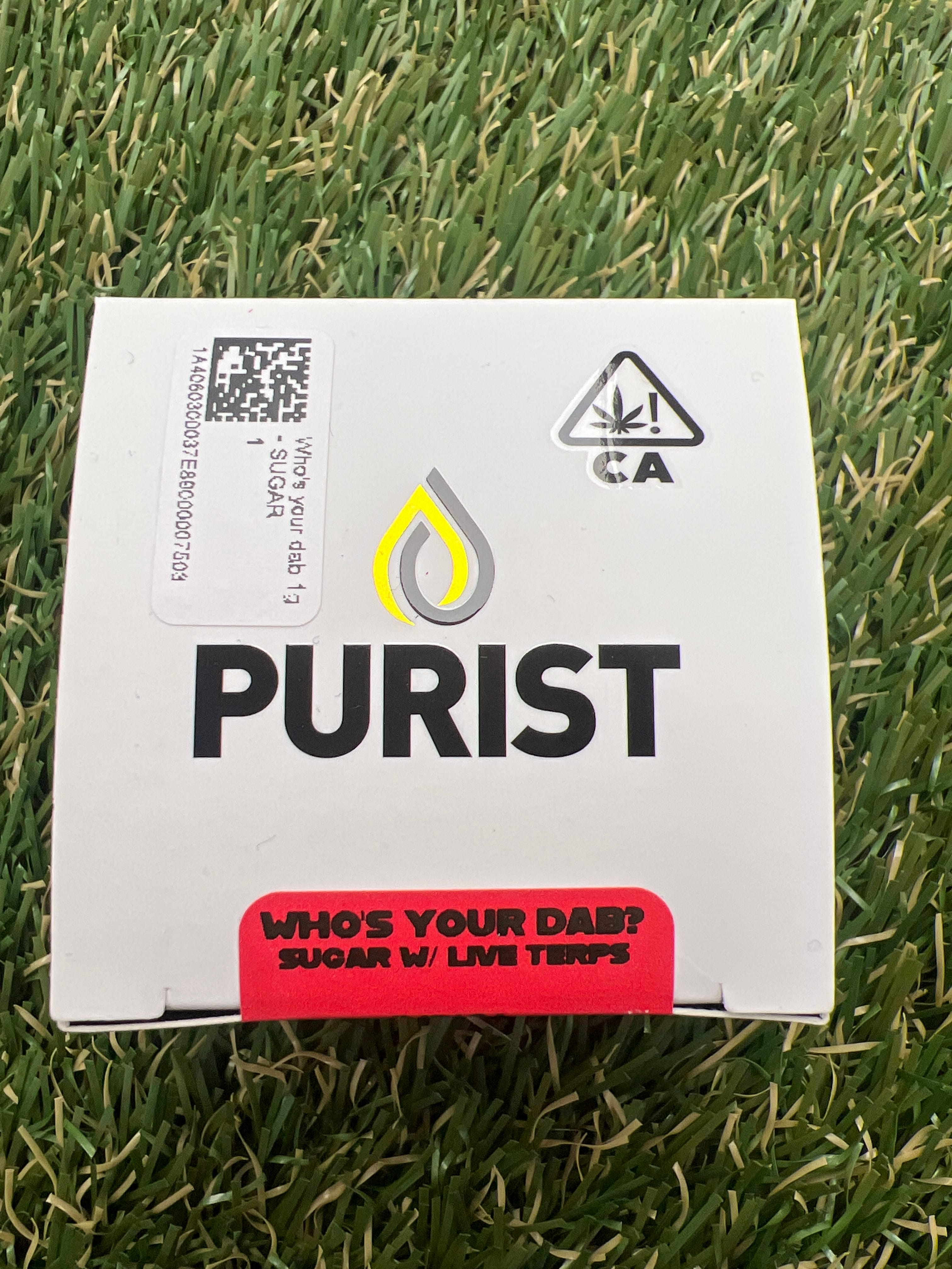 Who's your dab 1g - SUGAR - PURIST -  - $17.20 - Extract (weight - each)