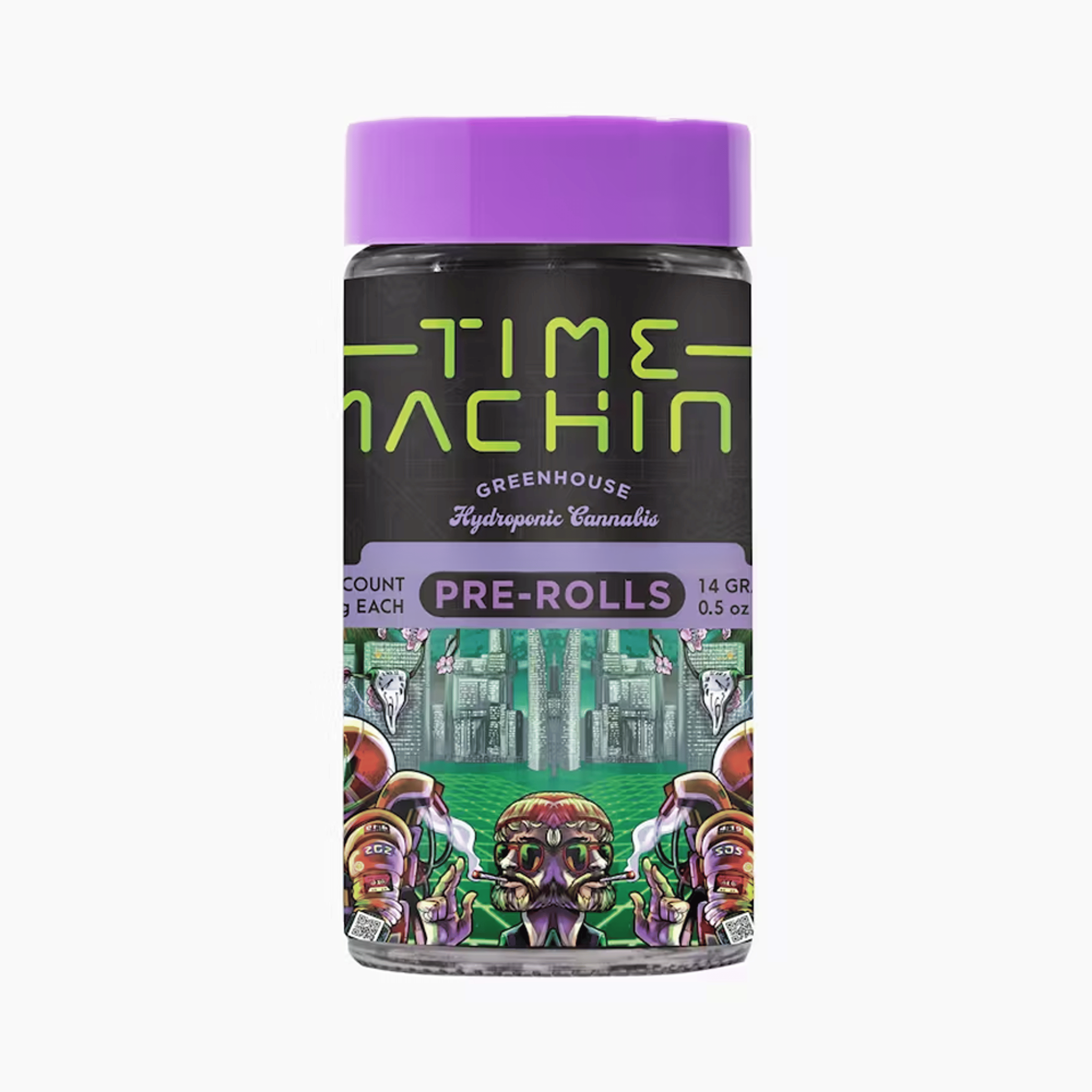 Gmo Pre-Rolls (28Pk) (14G) - Time Machine - (28Pk) (14G) - $65 - Preroll