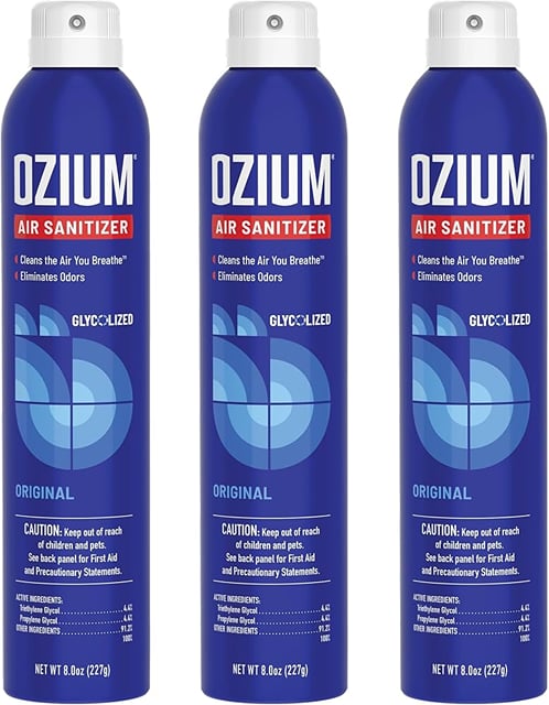 Ozium Air Sanitizer Spray (8oz) Original Scent