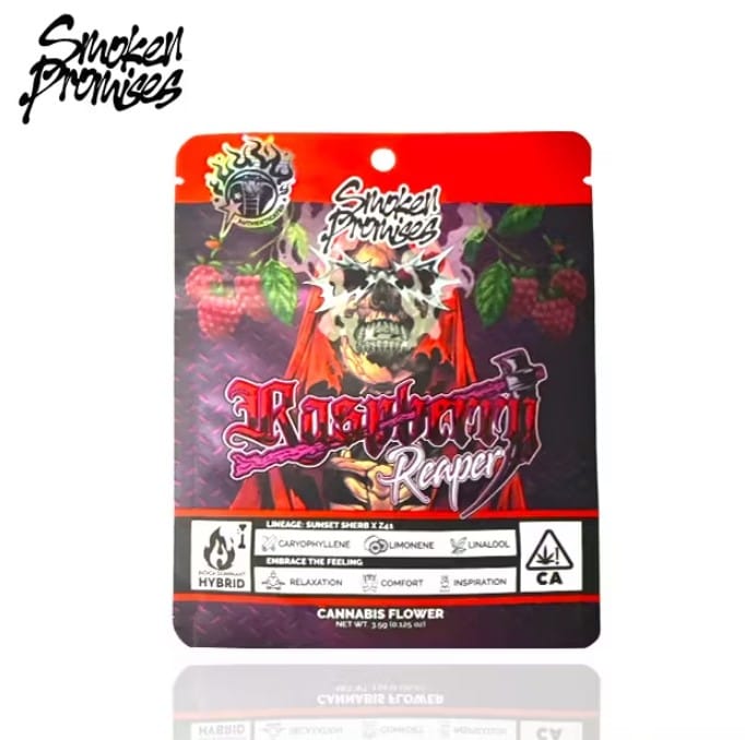 Smoken Promises - Raspberry Reaper - 3.5g - Smoken Promises -  - $29.99 - Indoor Flowers