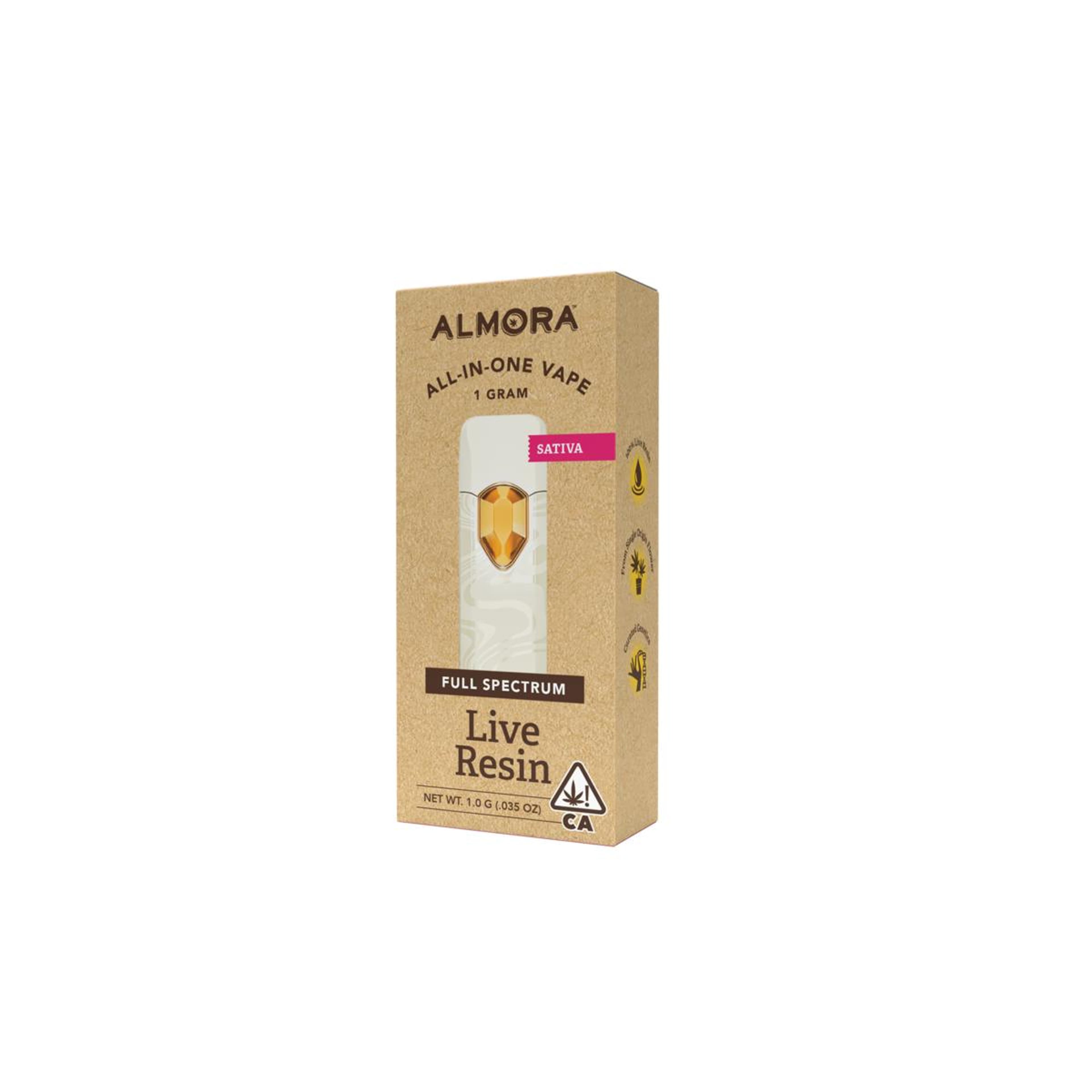 Almora: Chem Dawg | Live Resin All In One Disposable - 1g - Almora Farm - - $40 - Disposables