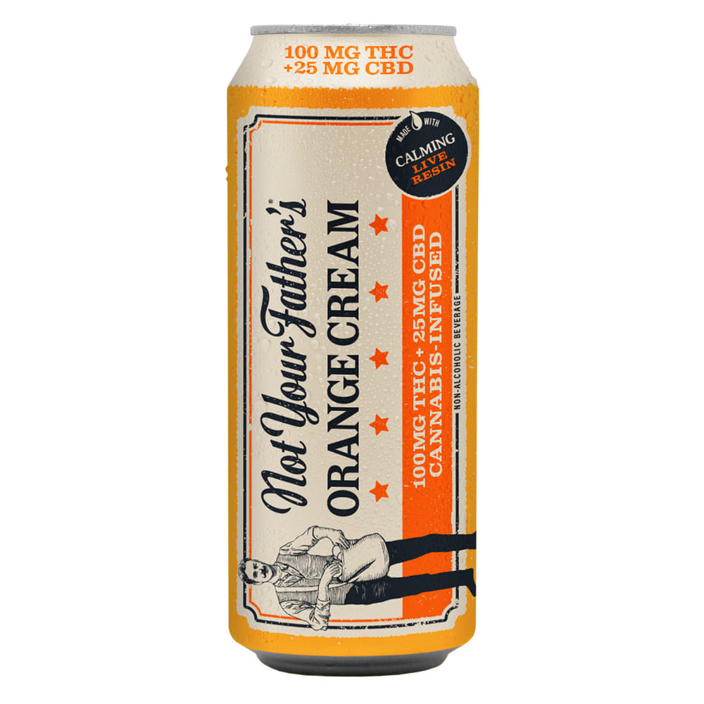 Orange Cream 4:1 THC/CBD 100mg Beverage - Not your Father's - 100mg THC/CBD Drink - $13 - Drinks