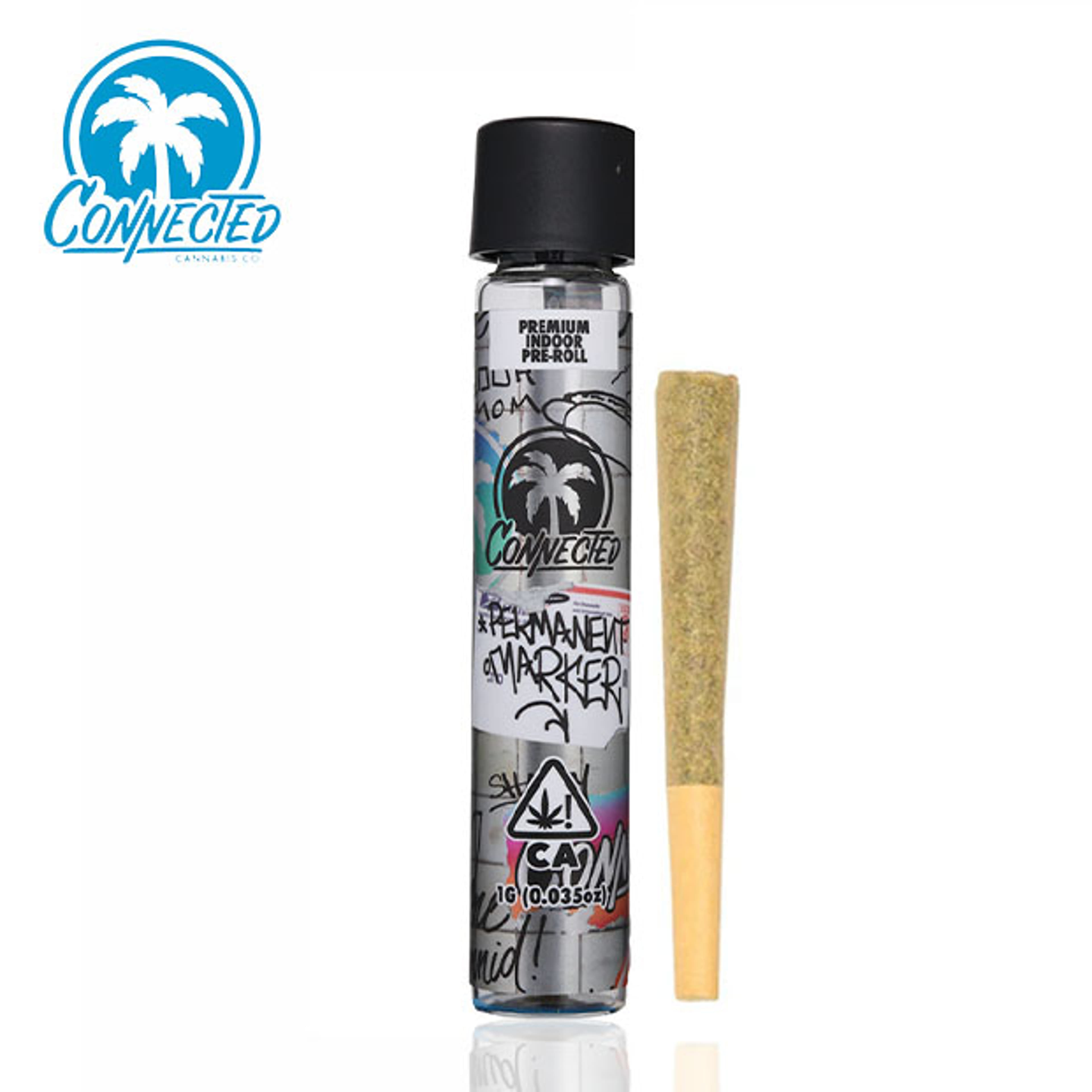 Connected - Permanent Marker - Pre-Roll - 1g - Connected - Full Gram - $11.99 - Pre-Rolls
