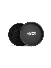 Black GRAV Hemp Grinder (2pc)
