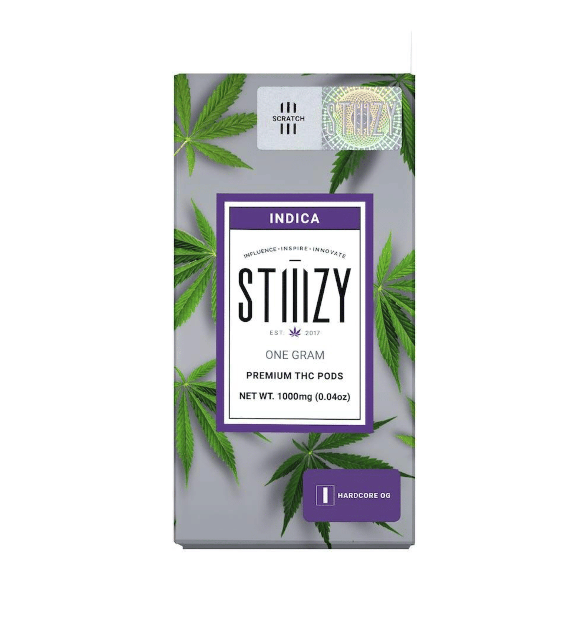 Hardcore OG - 1g Pod - Stiiizy - 1g Pod - Indica - $27 - Pod System