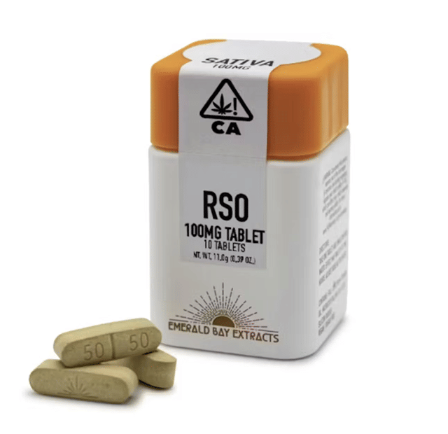 100mg Sativa RSO Tablets 10pk