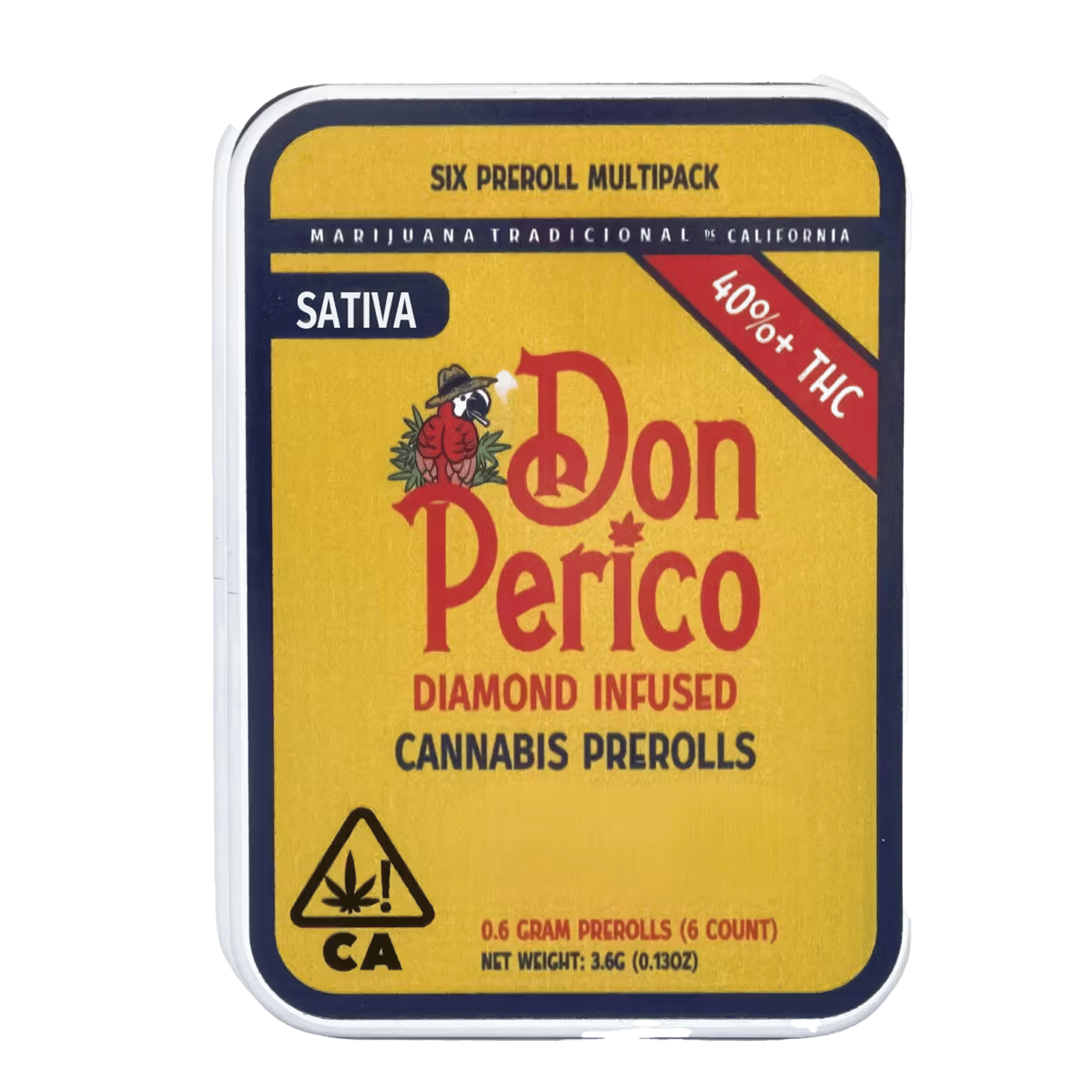 Blue Limonene - Diamond Infused - Pre-Rolls - Don Perico - 3.6g (6-Pack) - $49.99 - Infused Pre-Rolls