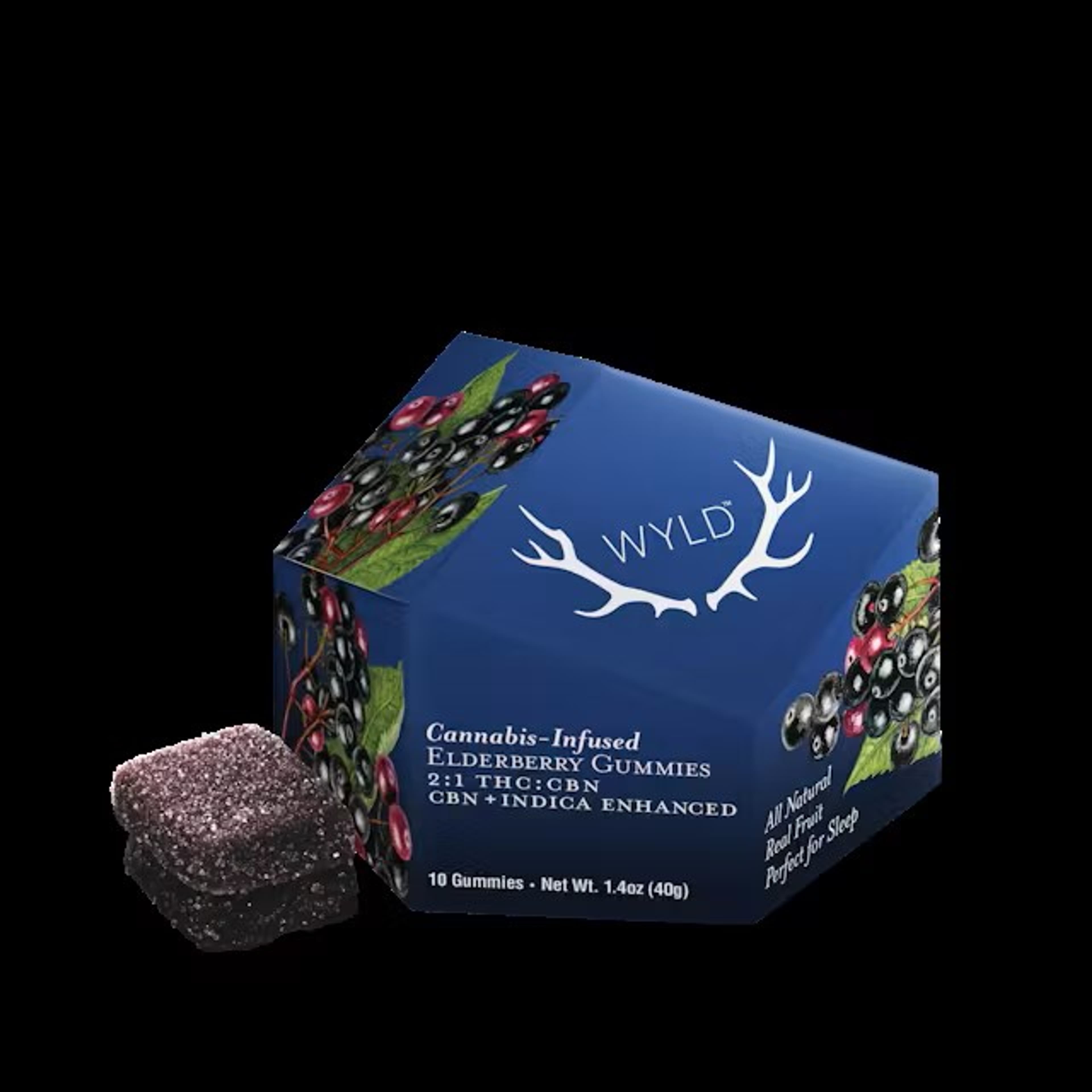 Elderberry CBN/THC - WYLD - null - $22 - Edible