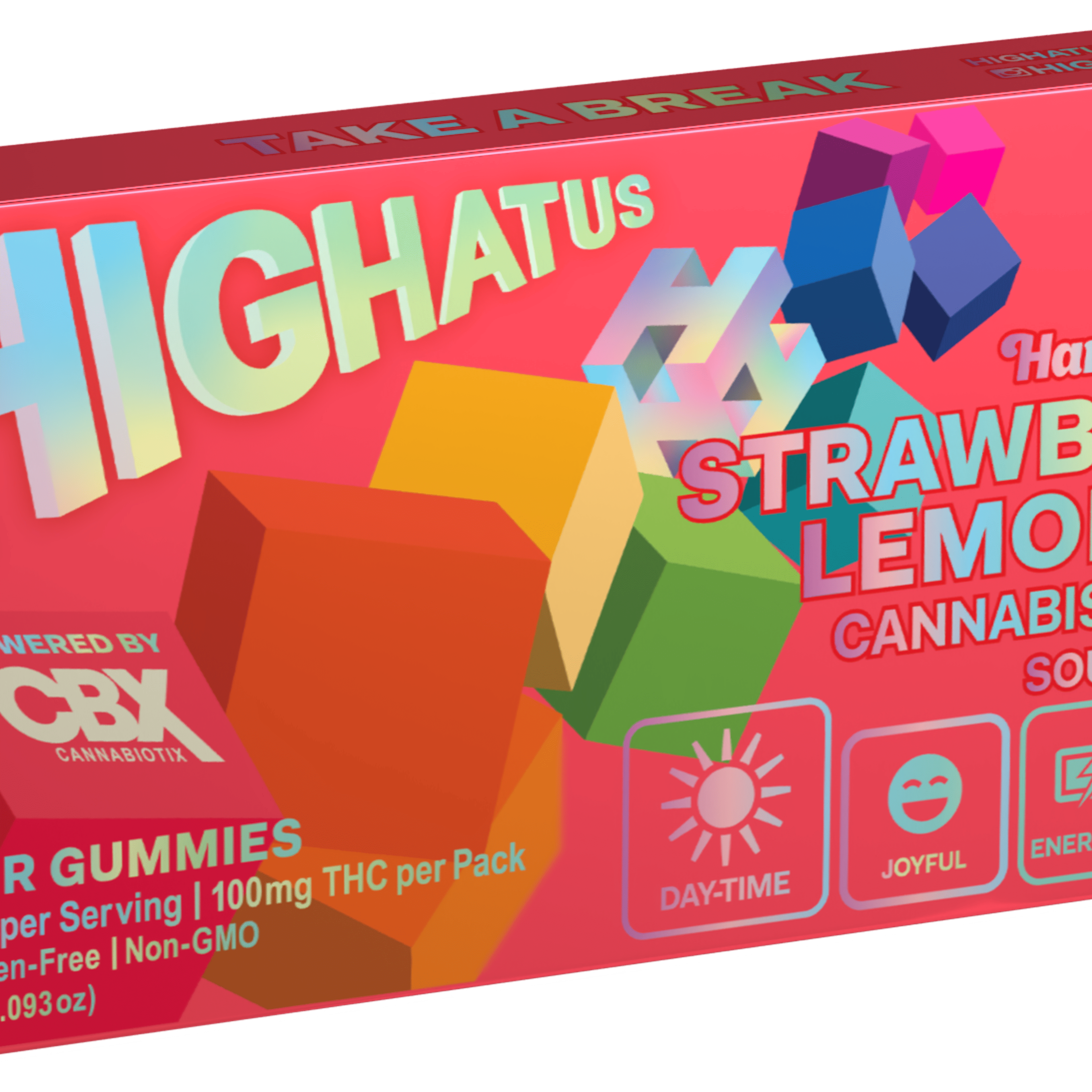 Highatus - Strawberry Lemonade Gummies - Cannabiotix - 10 Piece - $15 - Edibles