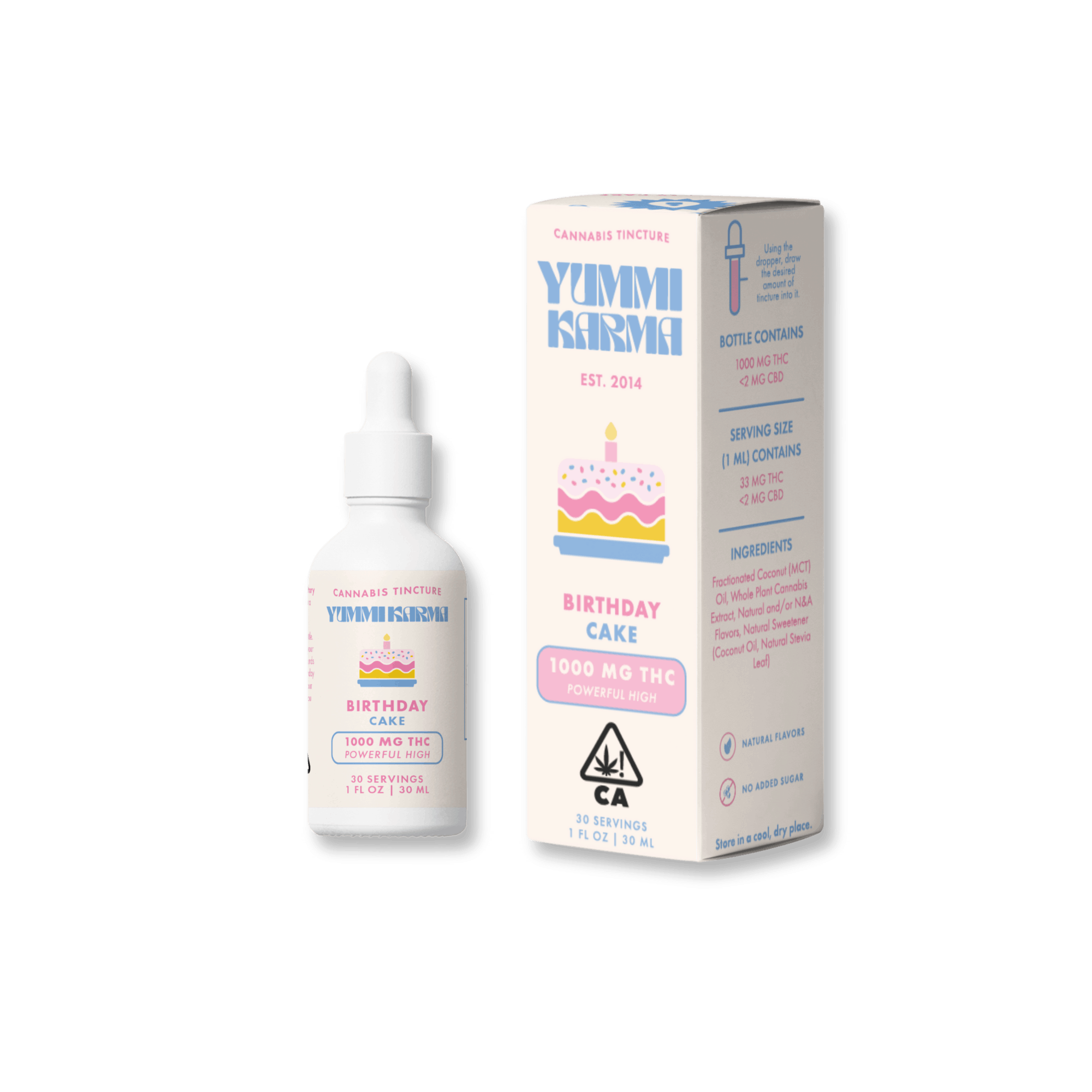 Yummi Karma: Birthday Cake | Tincture - 1000mg - Yummi Karma -  - $55 - Tincture