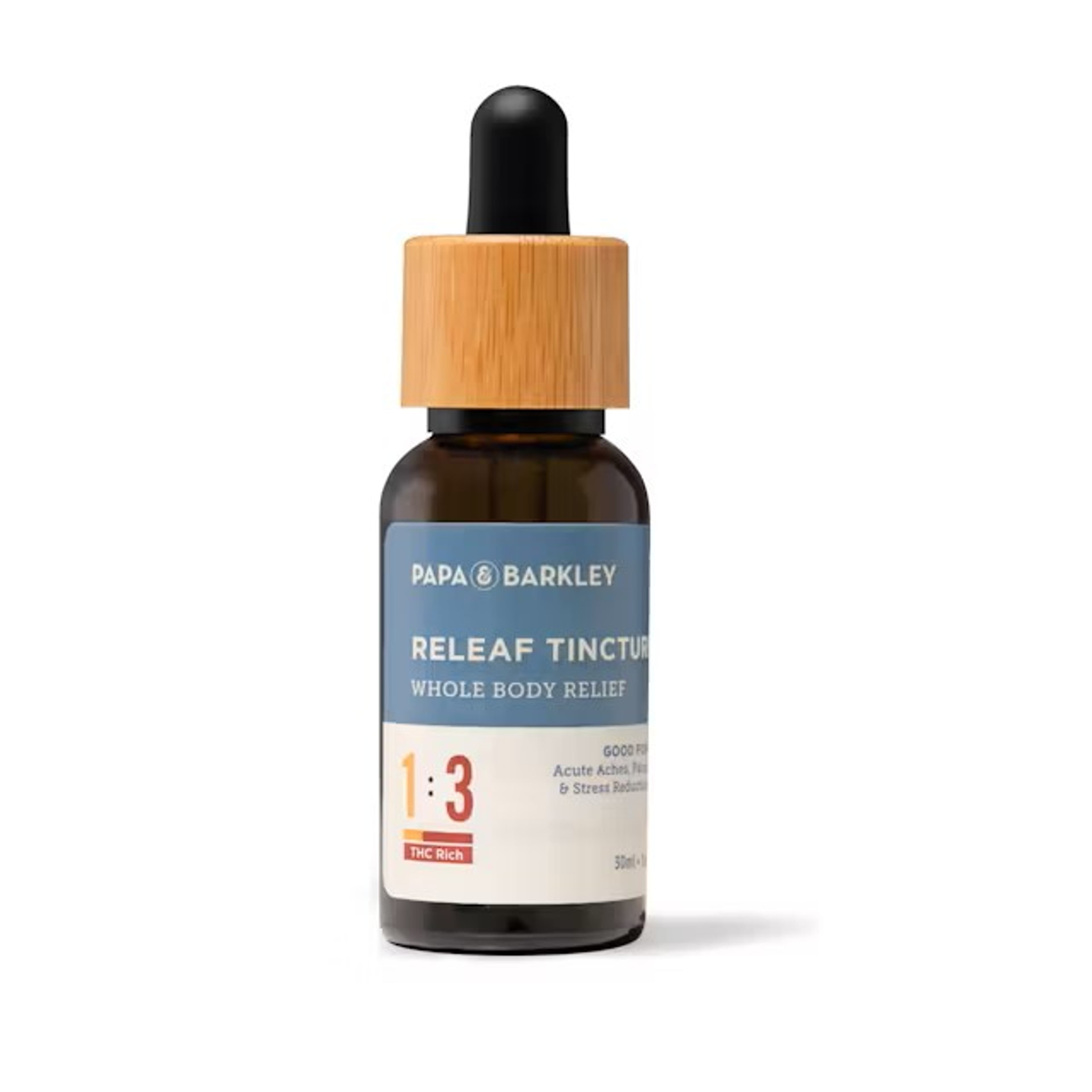 1:3 Releaf THC Rich 15ml Tincture - Papa & Barkley - null - $48 - Tincture