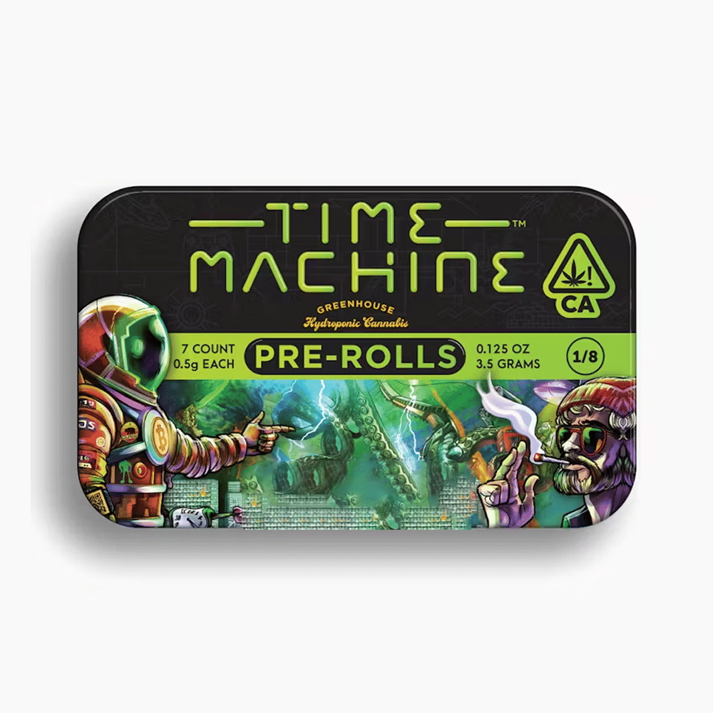 Gg4 Pre-Rolls (7Pk) (3.5G) - Time Machine - (7Pk) (3.5G) - $20 - Preroll