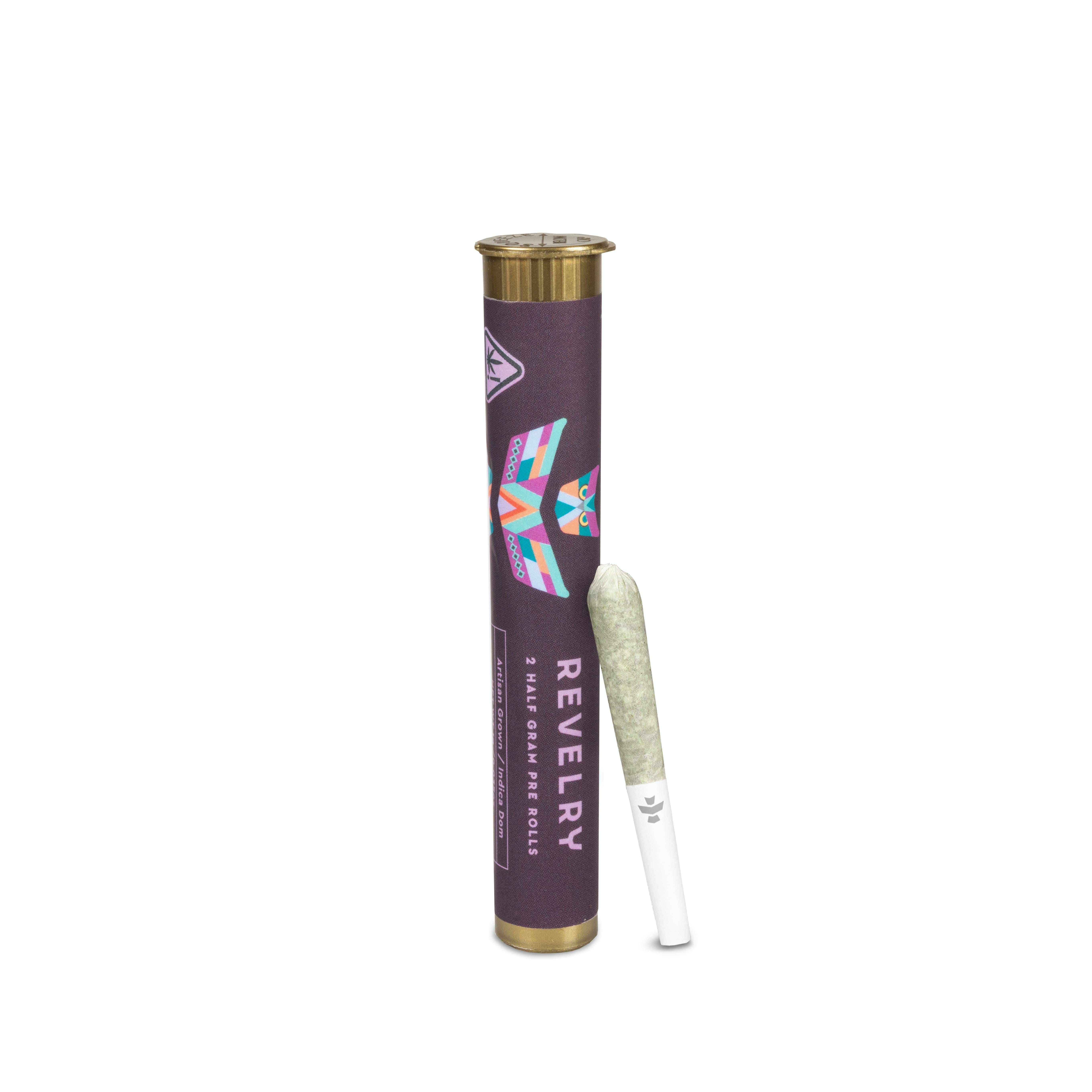Revelry: Animal Style - Indica - Pre Roll 2pk (1g) - Revelry Herb Co. -  - $10 - Pre-Rolls