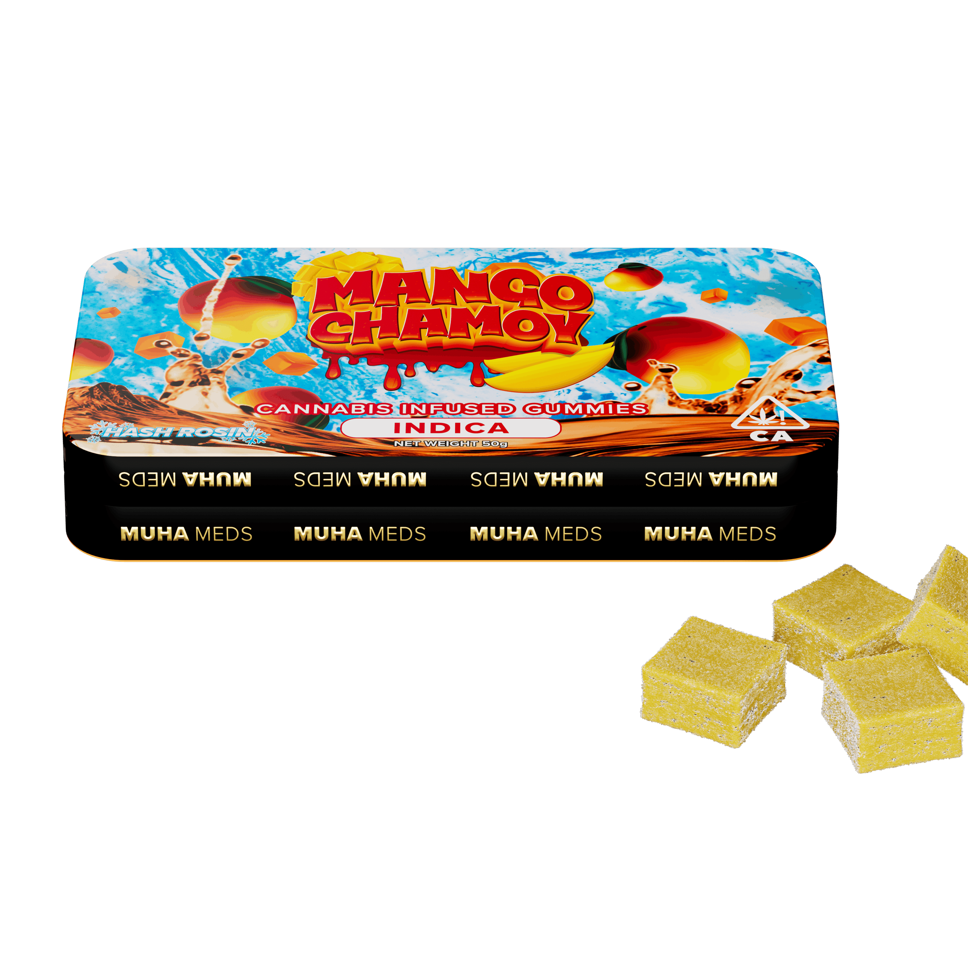 Muha Meds Gummies | Mango Chamoy - Indica- Muha Meds - Muha Meds - - $14 - Edibles