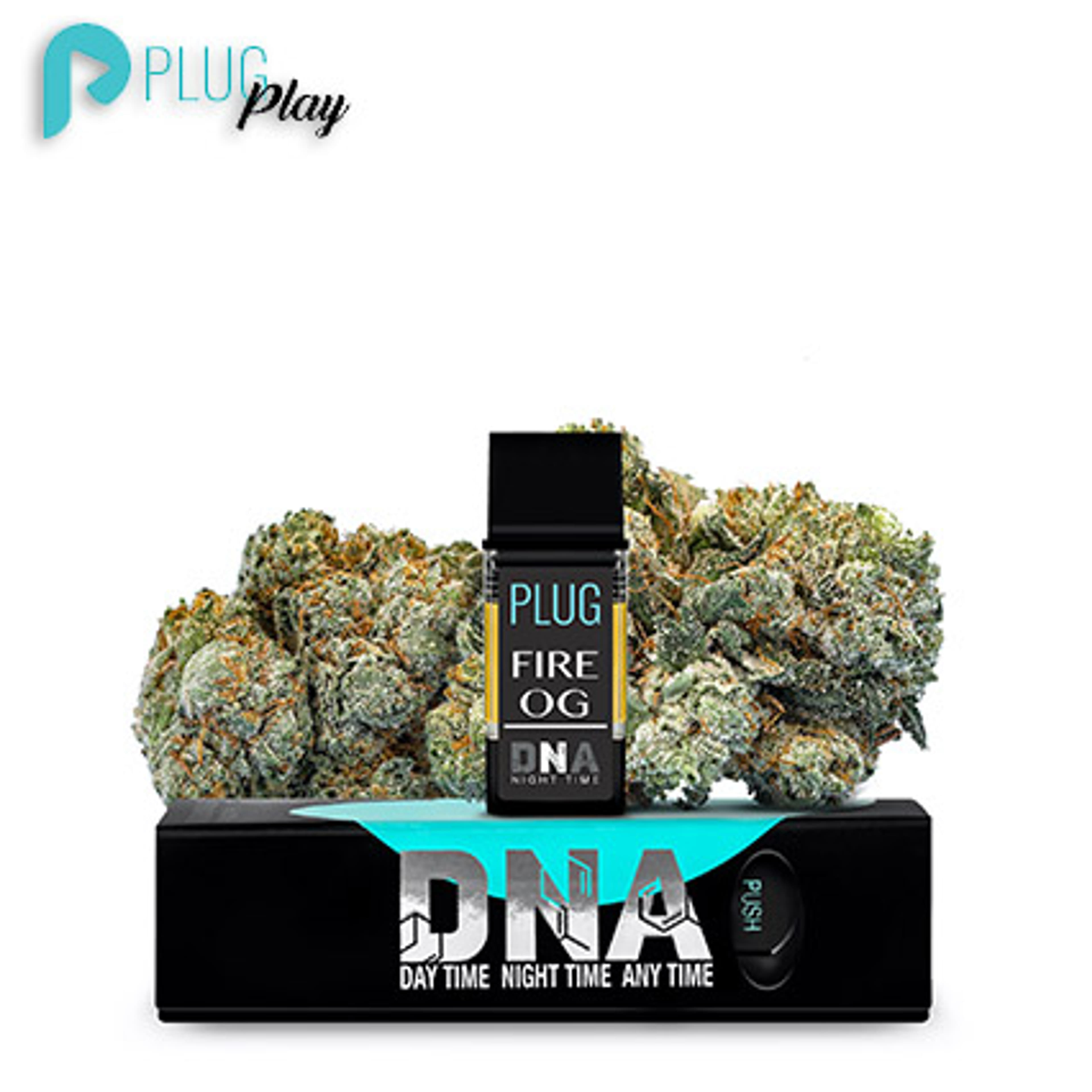PLUGplay DNA - Fire OG PLUG - 1g - PLUGplay - DNA - $34.99 - PLUGplay Pods