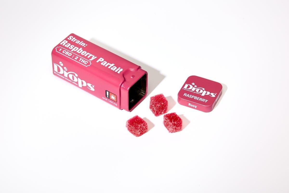 Drops — Enhanced Raspberry - Calm Energy - 20 Piece
