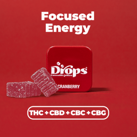 Drops: Banana Punch Cranberry Jellies Single