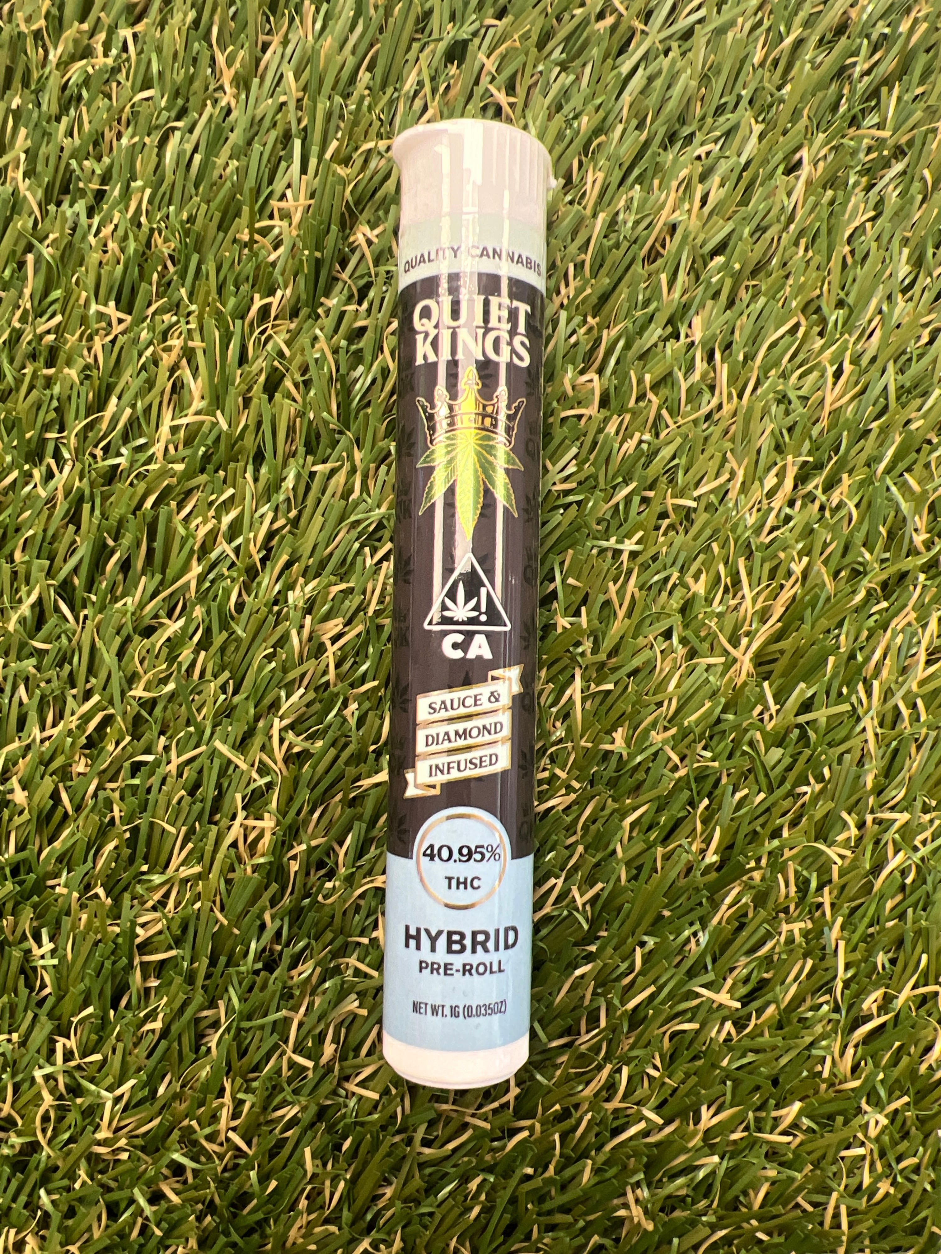APPLES AND BANANAS 1G DIAMOND & SAUCE - QUIET KINGS -  - $6.45 - Pre-Roll Infused