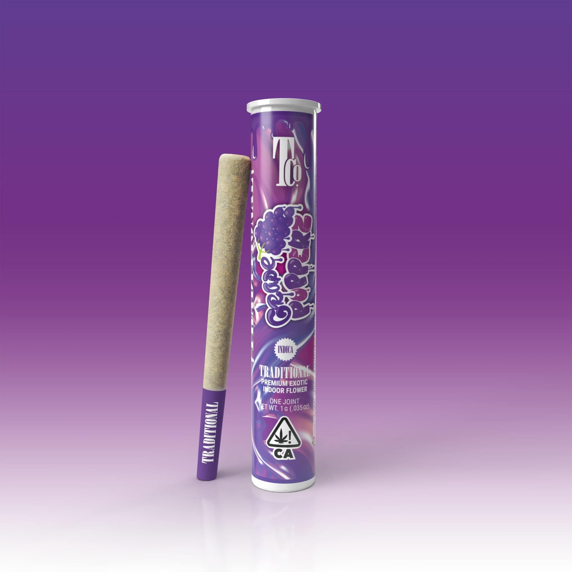 Pre-Roll - Grape Popperz - Traditional -  - $12 - Pre-Roll